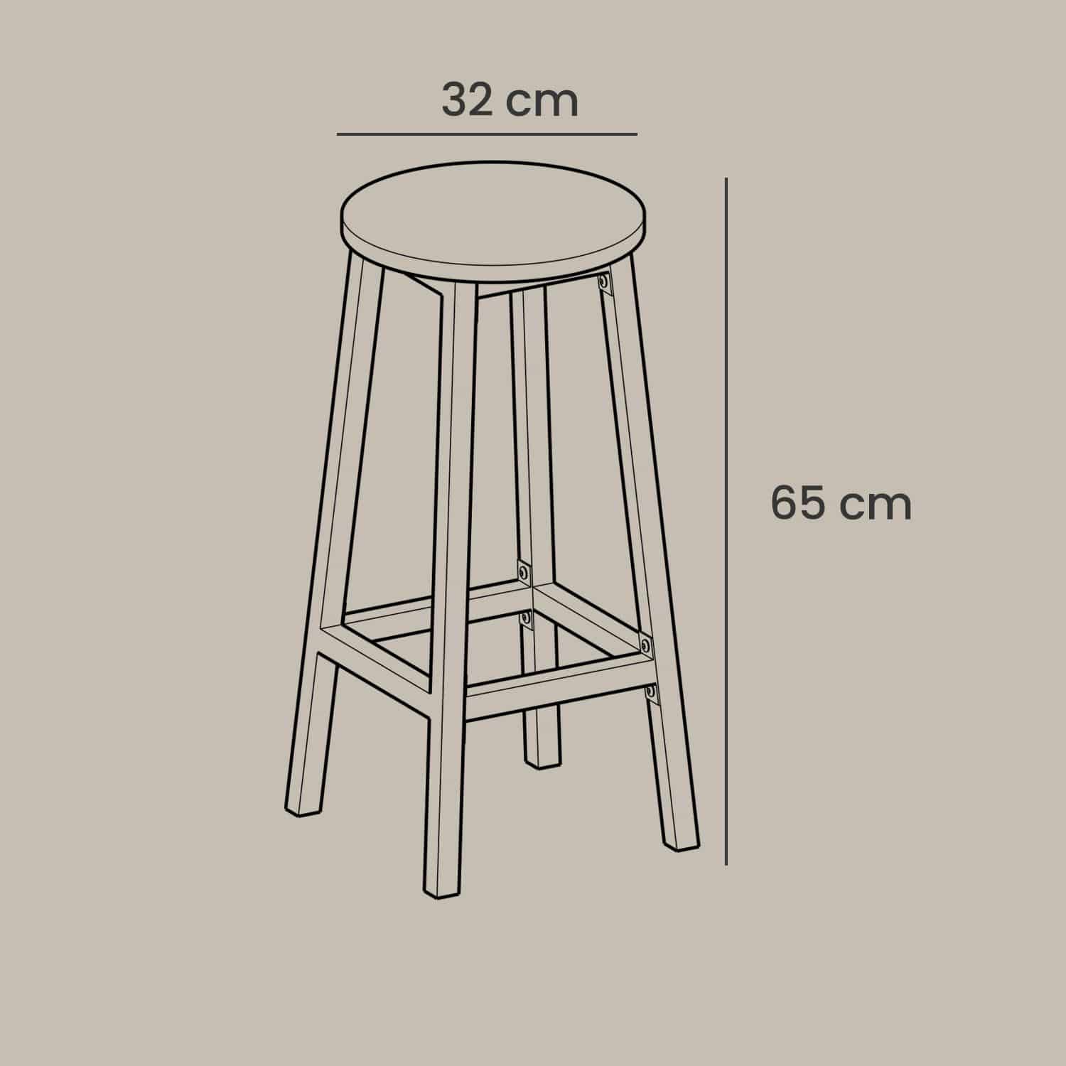 Barhocker mit Stahlgestell Barhocker mit Stahlgestell