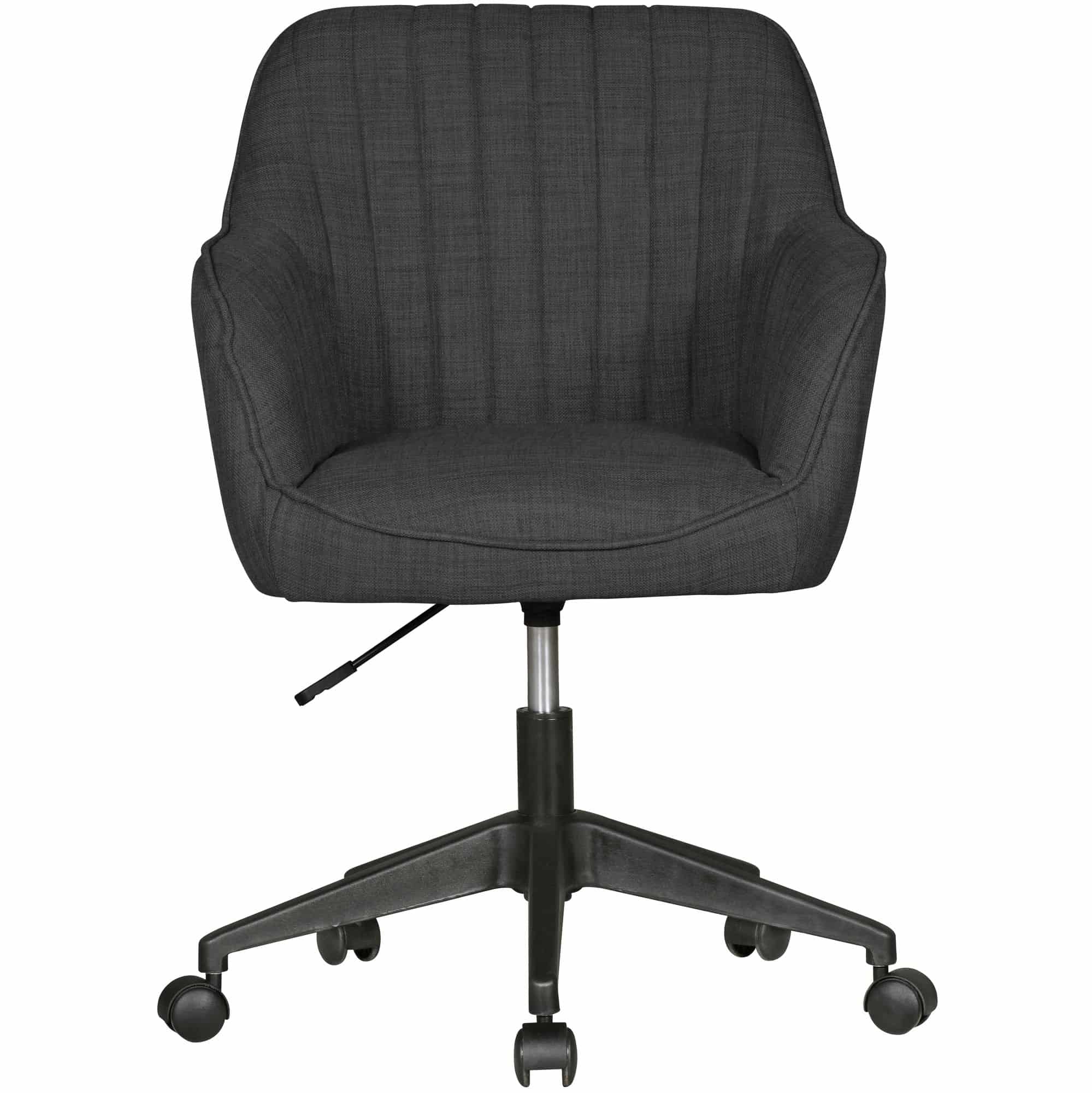 48266-AMSTYLE-Schreibtischstuhl-MARA-Anthrazit-SP_1 Schreibtischstuhl MIAMI Anthrazit Stoff Design Drehstuhl mit Lehne 120 kg