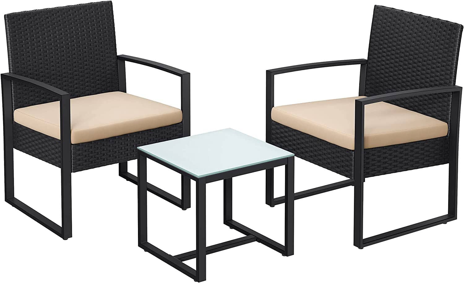 Gartenmöbel-Set aus Polyrattan