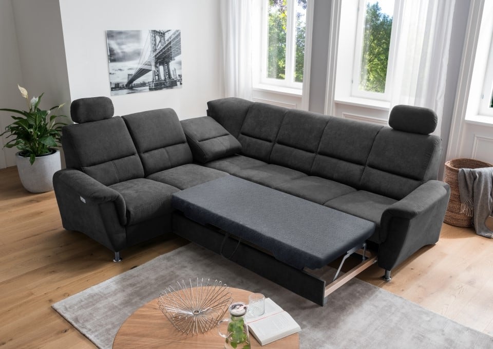 Ecksofa Parole von Benformato: Multifunktionaler Luxus mit Schlaffunktion und Relaxfunktion für Ihr Zuhause Ecksofa Parole von Benformato: Multifunktionaler Luxus mit Schlaffunktion und Relaxfunktion für Ihr Zuhause