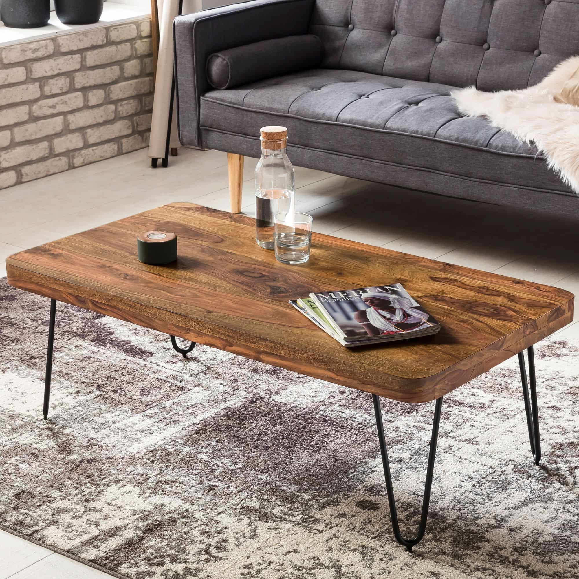38512-WOHNLING-Couchtisch-BAGLI-Massiv-Holz-SheeshayCebLb68vbQVo Wohnling Couchtisch Bagli 115 cm – Sheesham & Metall