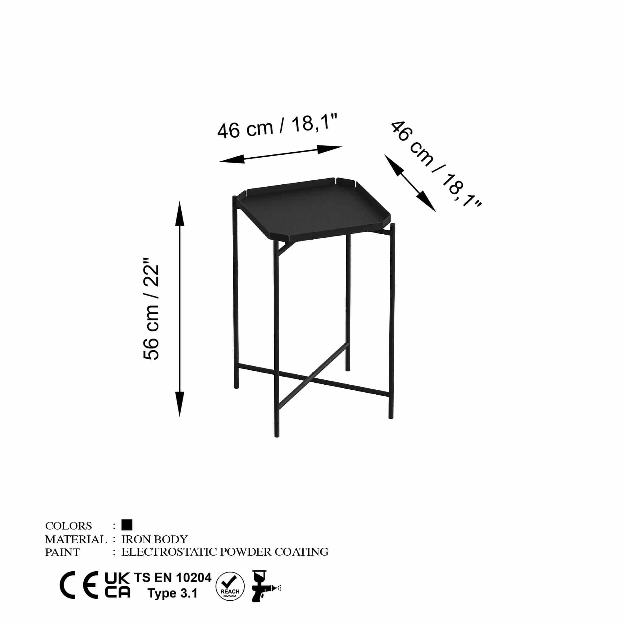 Shb-008-D - Beistelltisch Shb-008-D - Beistelltisch