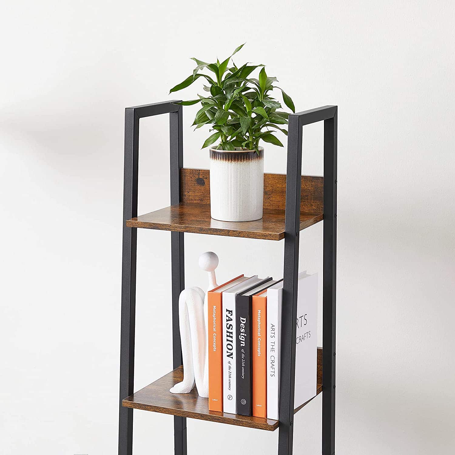 LLS108B01-5Q7VnpTpVEboXF Bücherregal mit 4 Ebenen