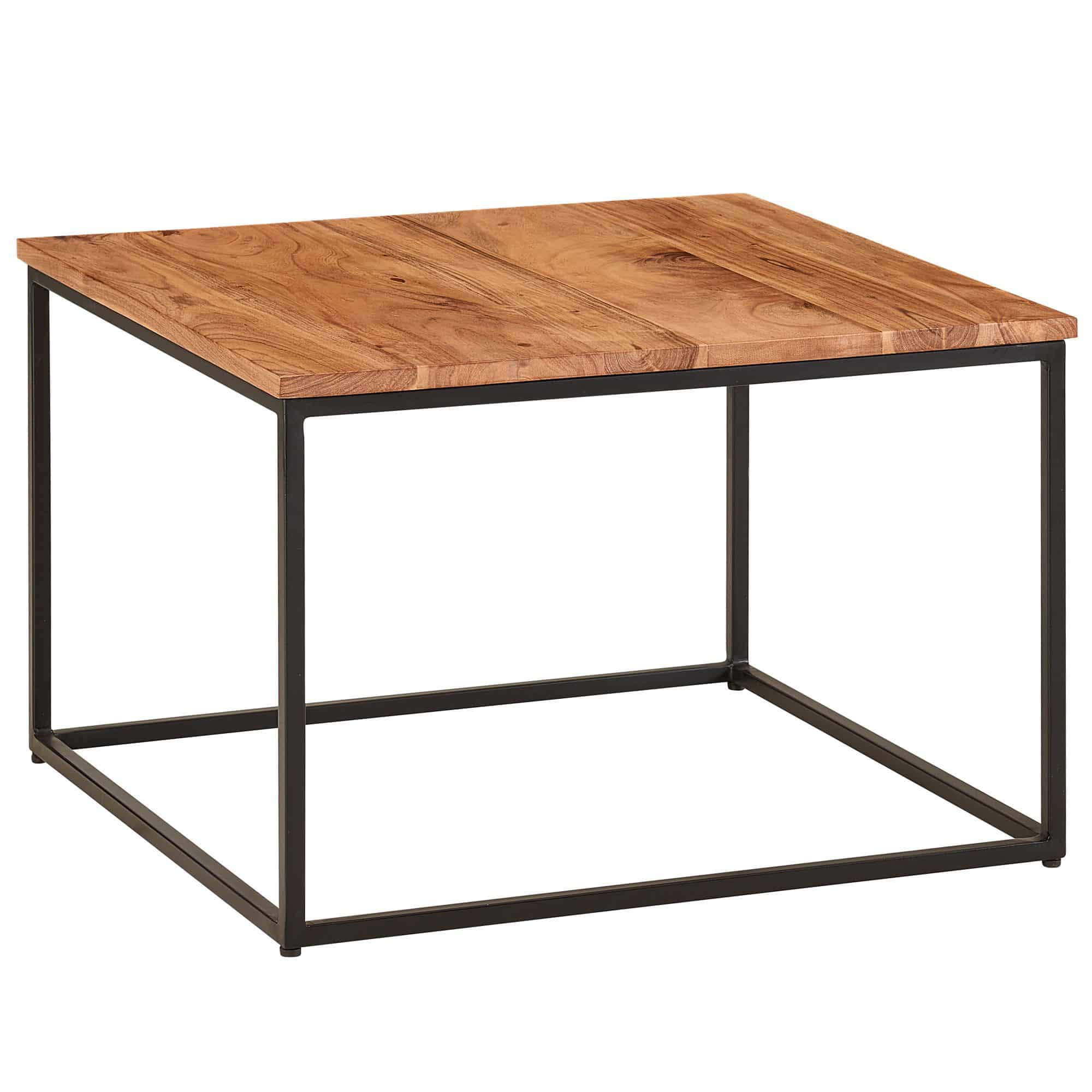 60532-Wohnling-Couchtisch-Akazie-60-x-60-x-40-cm-WL6-361-WL6-361_6 Couchtisch 60x60x41 cm Massivholz Metall Sofatisch Wohnzimmertisch Akazie