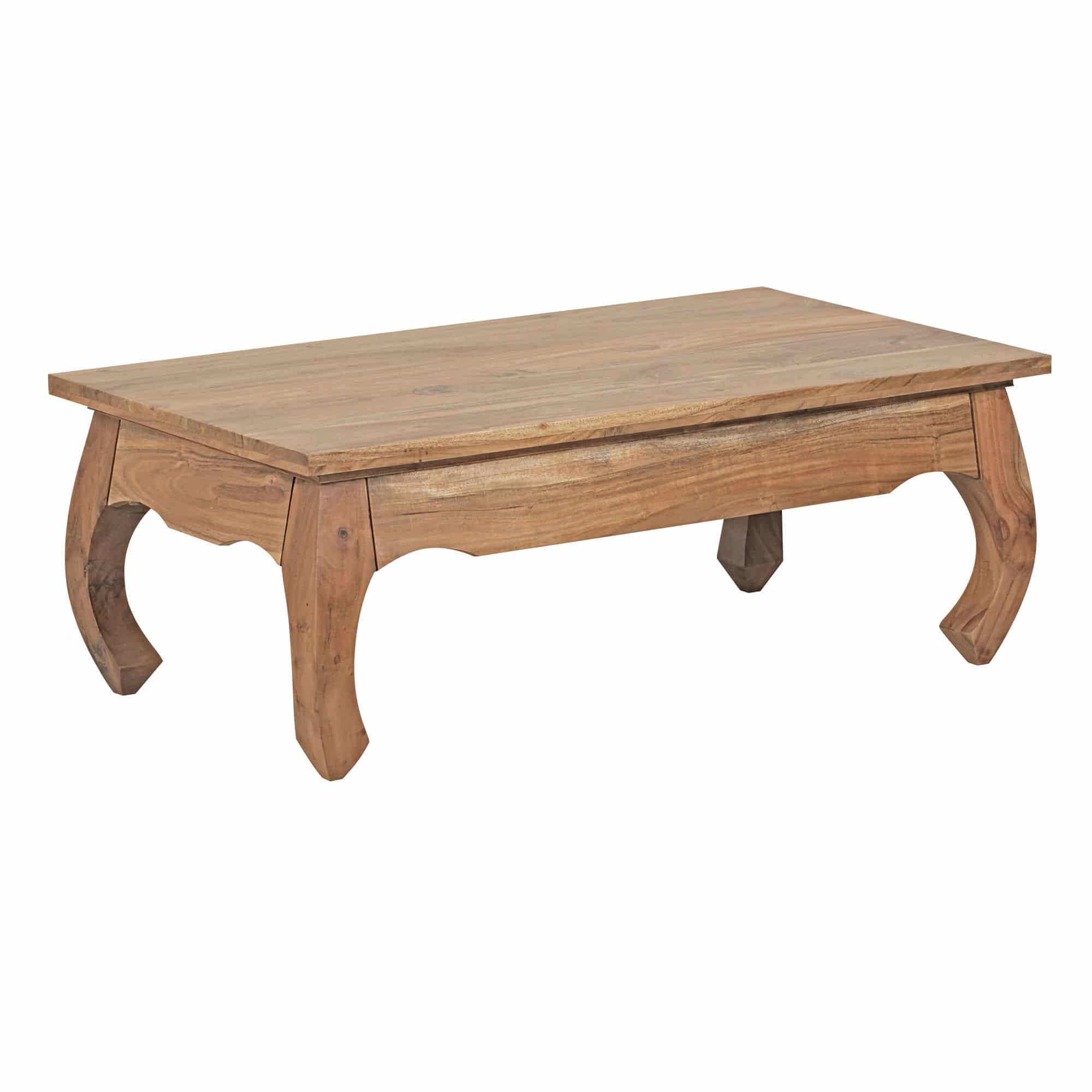 Couchtisch Massiv-Holz Akazie 110 cm breit Wohnzimmer-Tisch Design Natur-Produkt Landhaus-Stil Beistelltisch Couchtisch Massiv-Holz Akazie 110 cm breit Wohnzimmer-Tisch Design Natur-Produkt Landhaus-Stil Beistelltisch