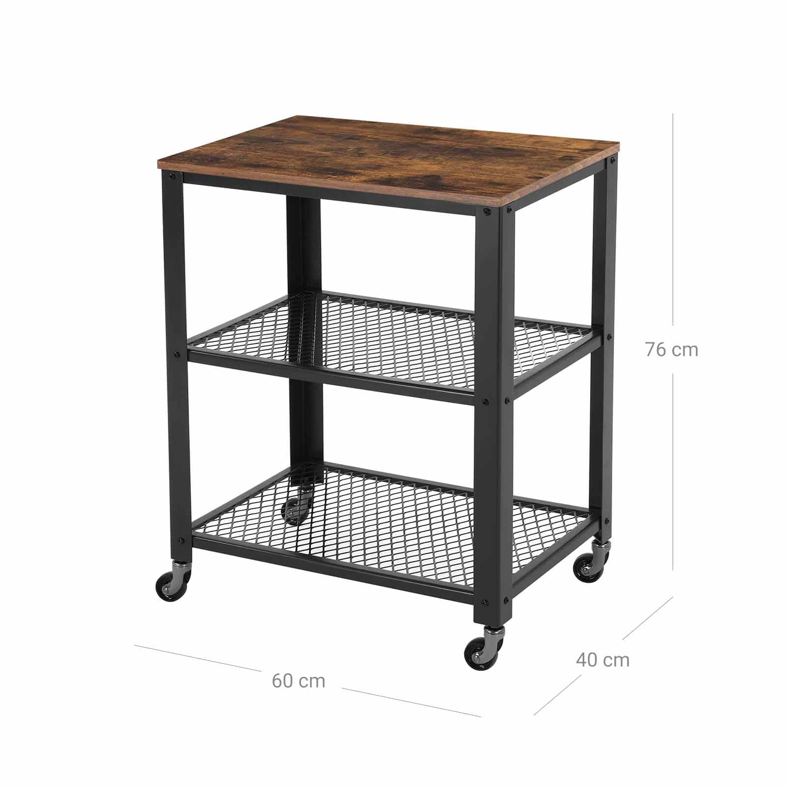 Industrie-Design Servierwagen-B34LRC78X Industrie-Design Servierwagen-B34LRC78X