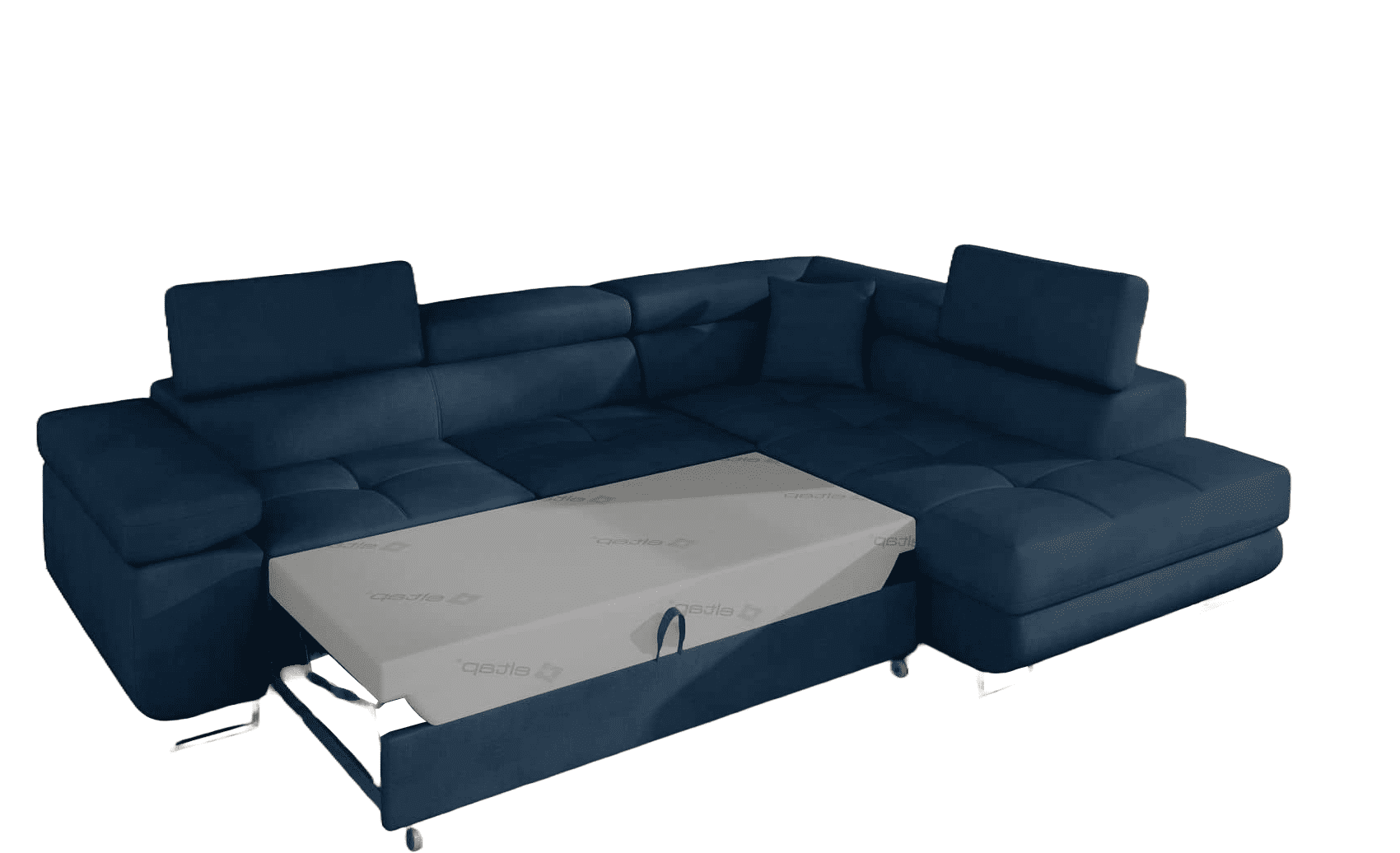 Ecksofa Anton mit Schlaffunktion – Eltap, verstellbare Kopfstützen | Kronos Ecksofa Anton mit Schlaffunktion – Eltap, verstellbare Kopfstützen | Kronos