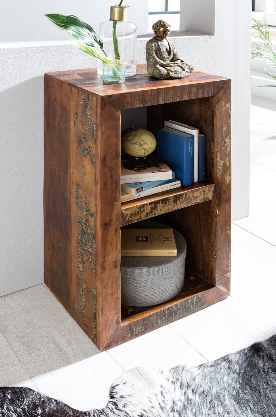 43685-WOHNLING-Standregal-Dehli-45x35x90cm-WL5-0_3 Bücherregal Kalkutta 45 x 35 x 90 cm