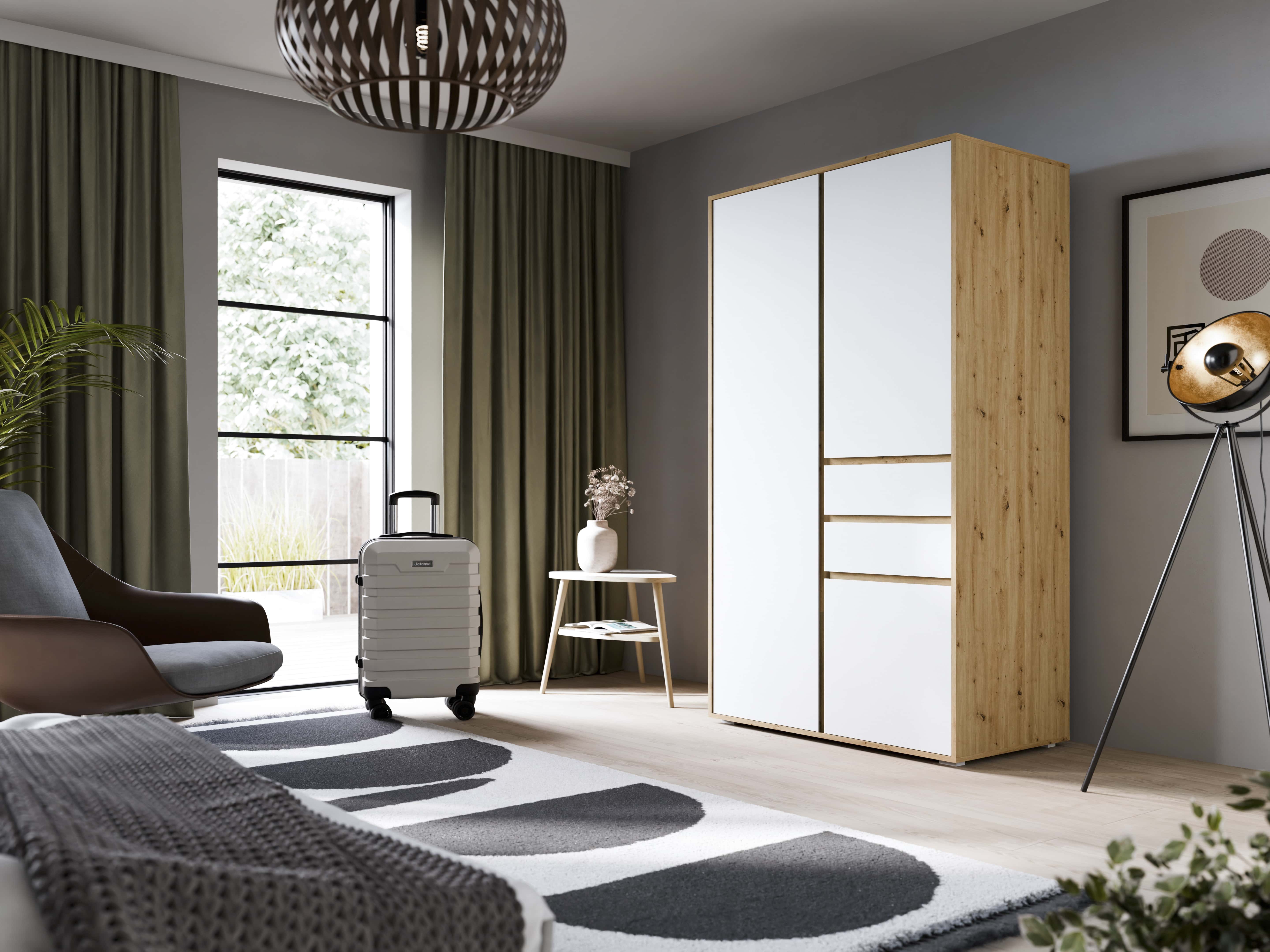 Falun Kleiderschrank 2-türig