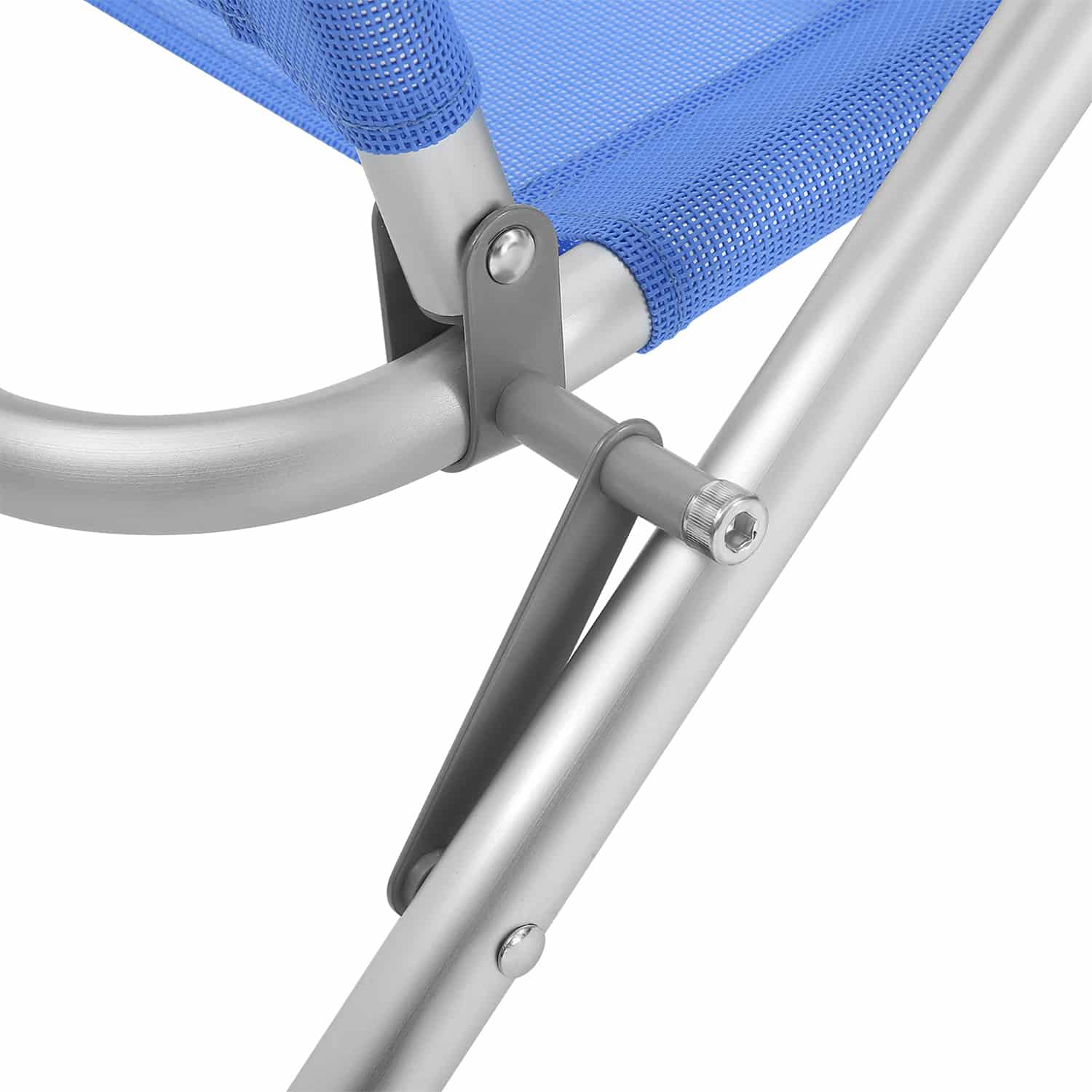 tragbarer Klappstuhl mit Armlehnen komfortabel-GCB65BU02