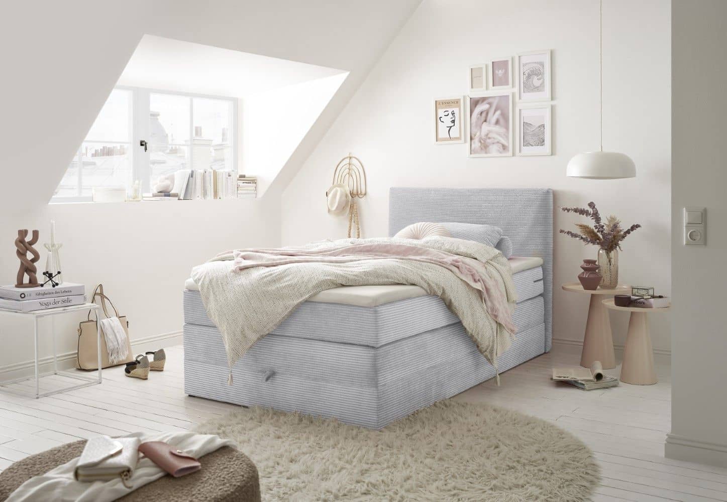 Boxspringbett Luzern Breitcord Zoom von ED Exciting Design Boxspringbett Luzern Breitcord Zoom von ED Exciting Design