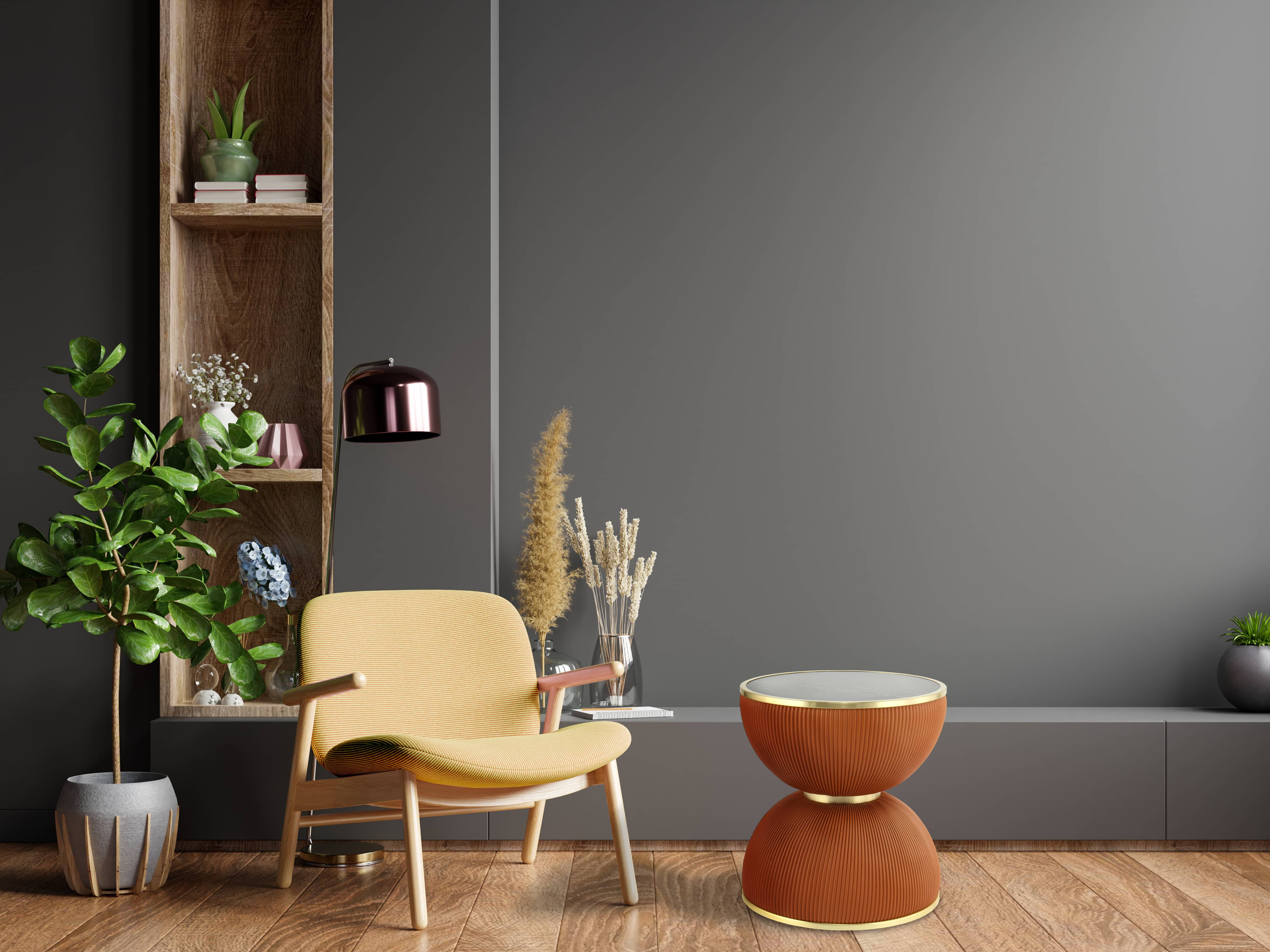 Beistelltisch Jokai 225 Schwarz