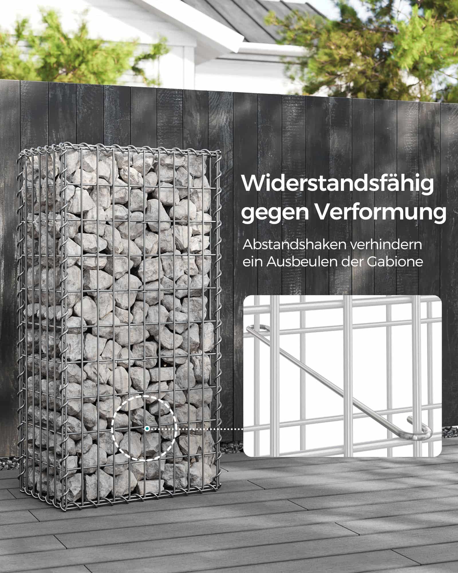 Rechteckige Steingabione-B34GGB153 Rechteckige Steingabione-B34GGB153