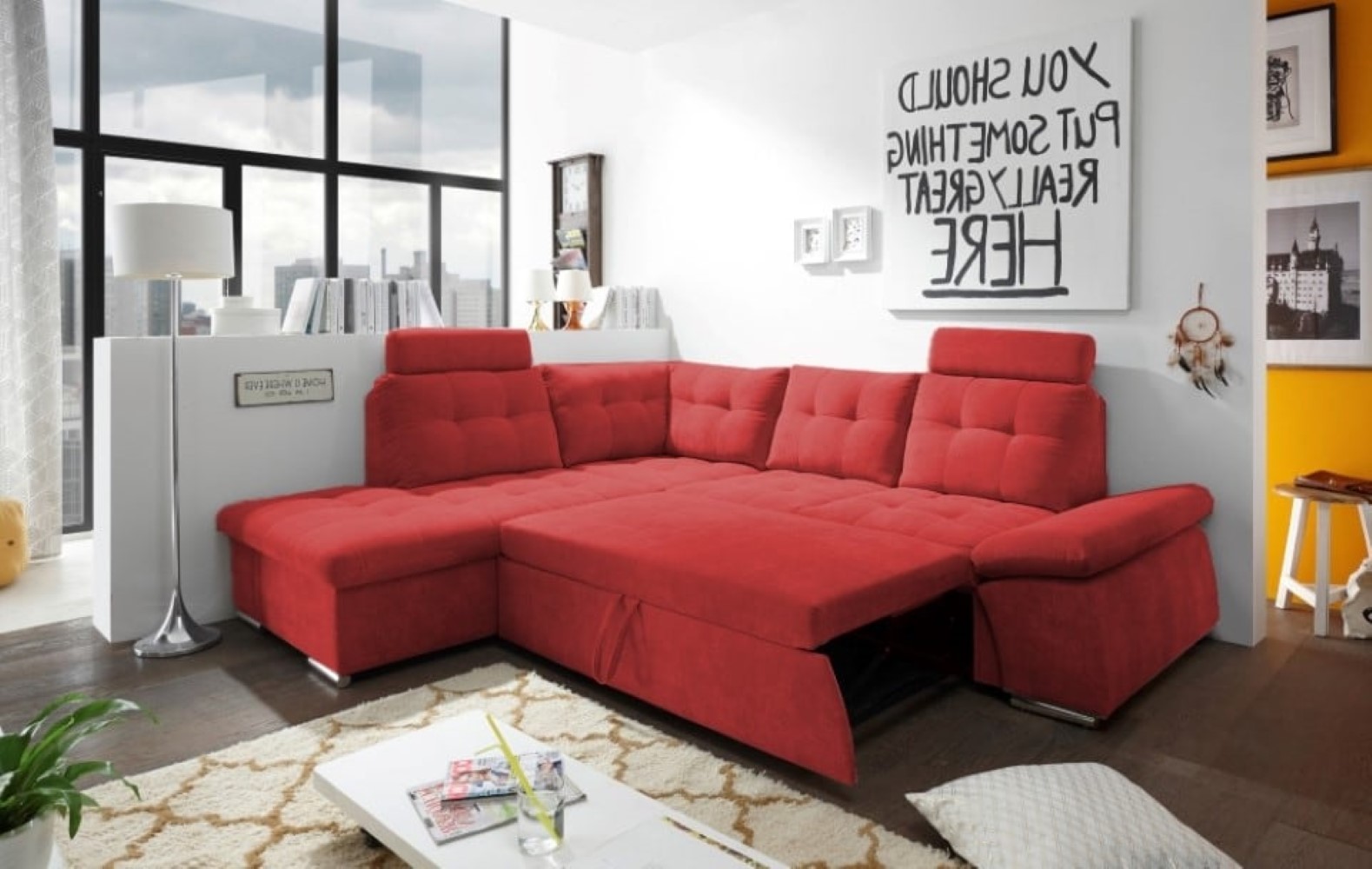 Nalo_gross_Uran_offen_berryP1aGnYxagTaoQ Design mit Klasse: Berry-farbenes Nalo Schlafsofa von ED Exciting Design mit Bettkasten