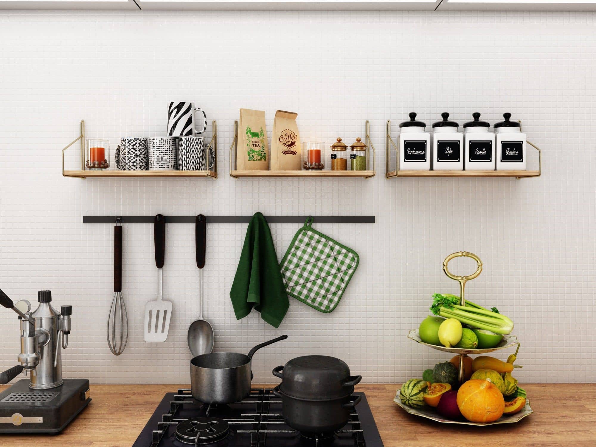 Dekoratif Duvar Rafı - Wandregal