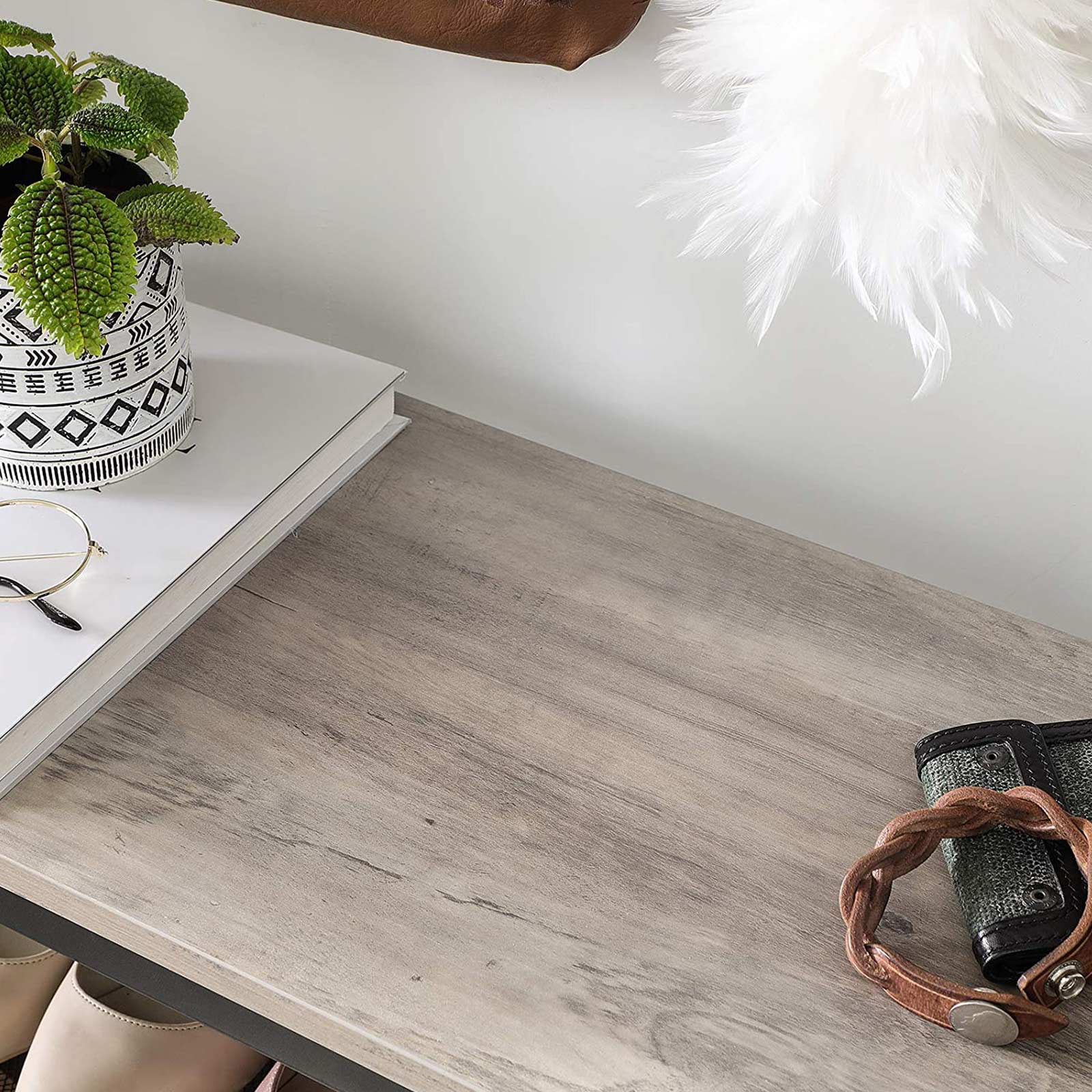 Schuhregal Greige-Schwarz Schuhregal Greige-Schwarz