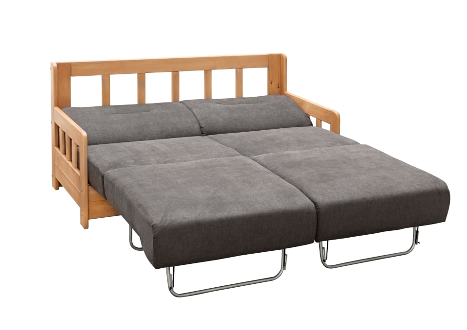 Camino-2F-3604-Fkt-2 Klassisch und komfortabel: Benformato Sofa Camino in Dunkelbraun mit Schlaffunktion
