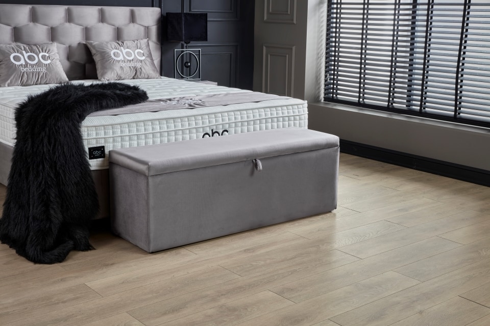 palermo-grey-10 Palermo Boxspringbett: Hochwertige Materialien für erholsamen Schlaf