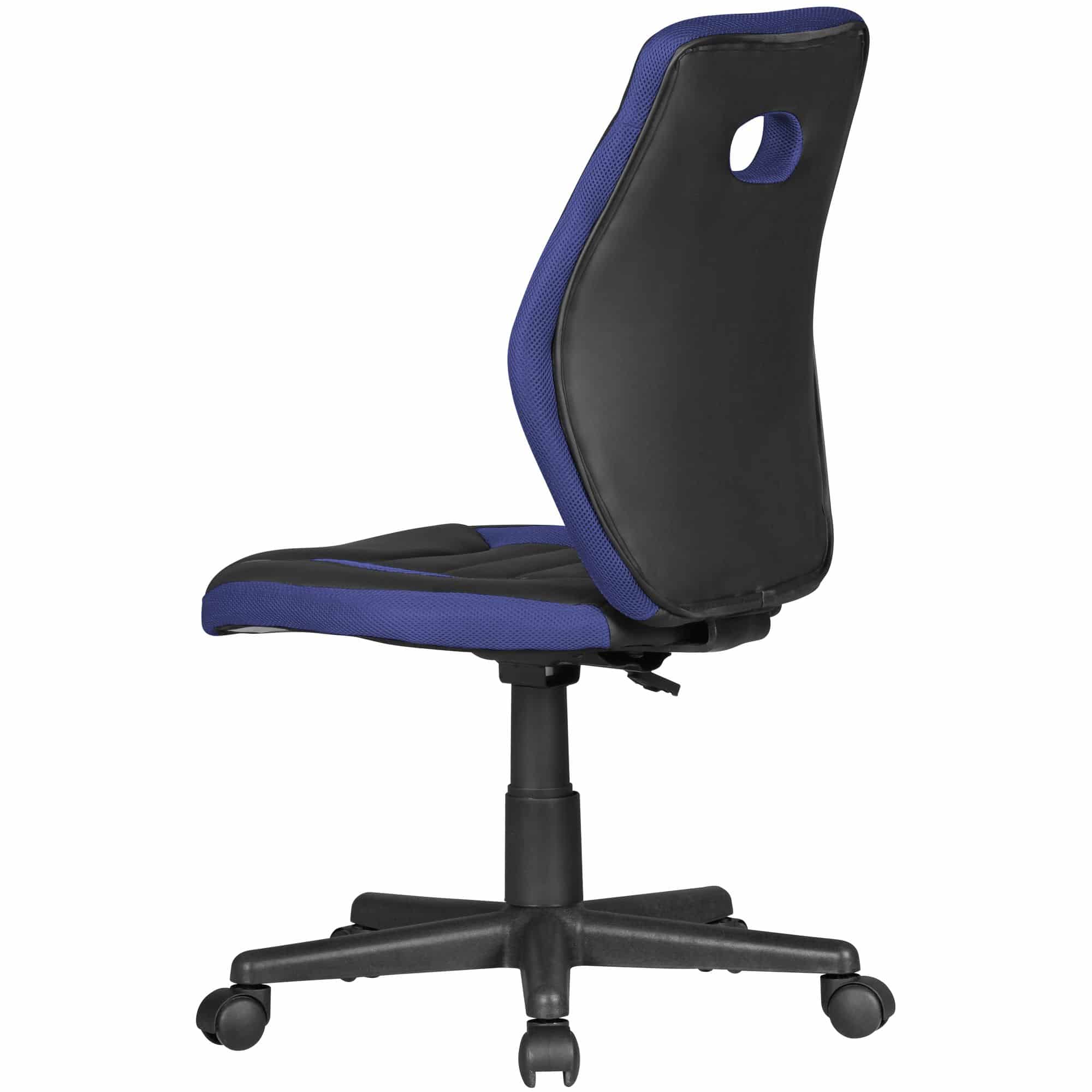 48246-AMSTYLE-Kinderschreibtischstuhl-LUAN-schwa_12 Kinderschreibtischstuhl LUAN schwarz/blau für Kinder ab 6 mit Lehne