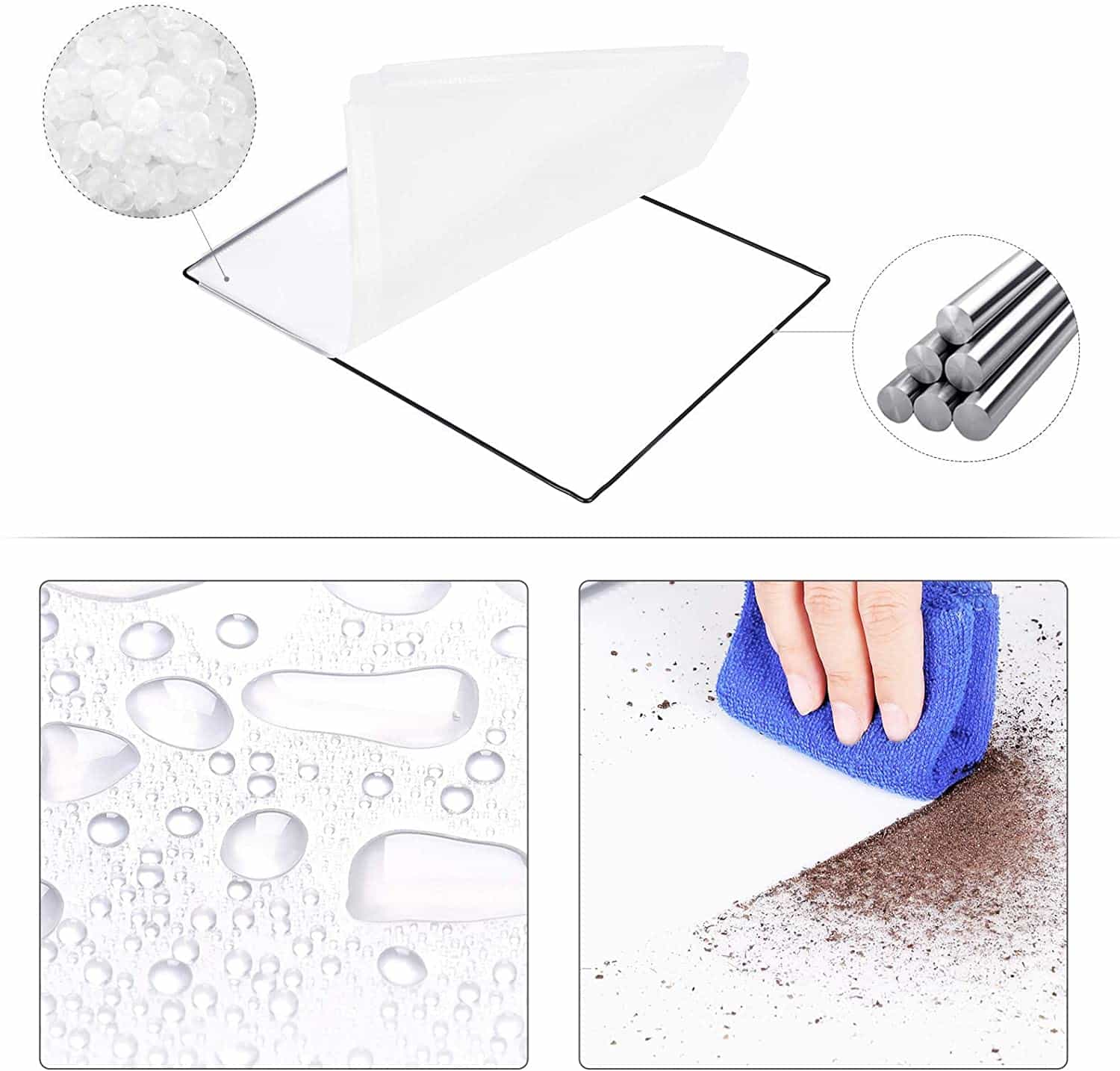 Haustierkäfig für Kleintiere Weiß-LPC004W01 Haustierkäfig für Kleintiere Weiß-LPC004W01