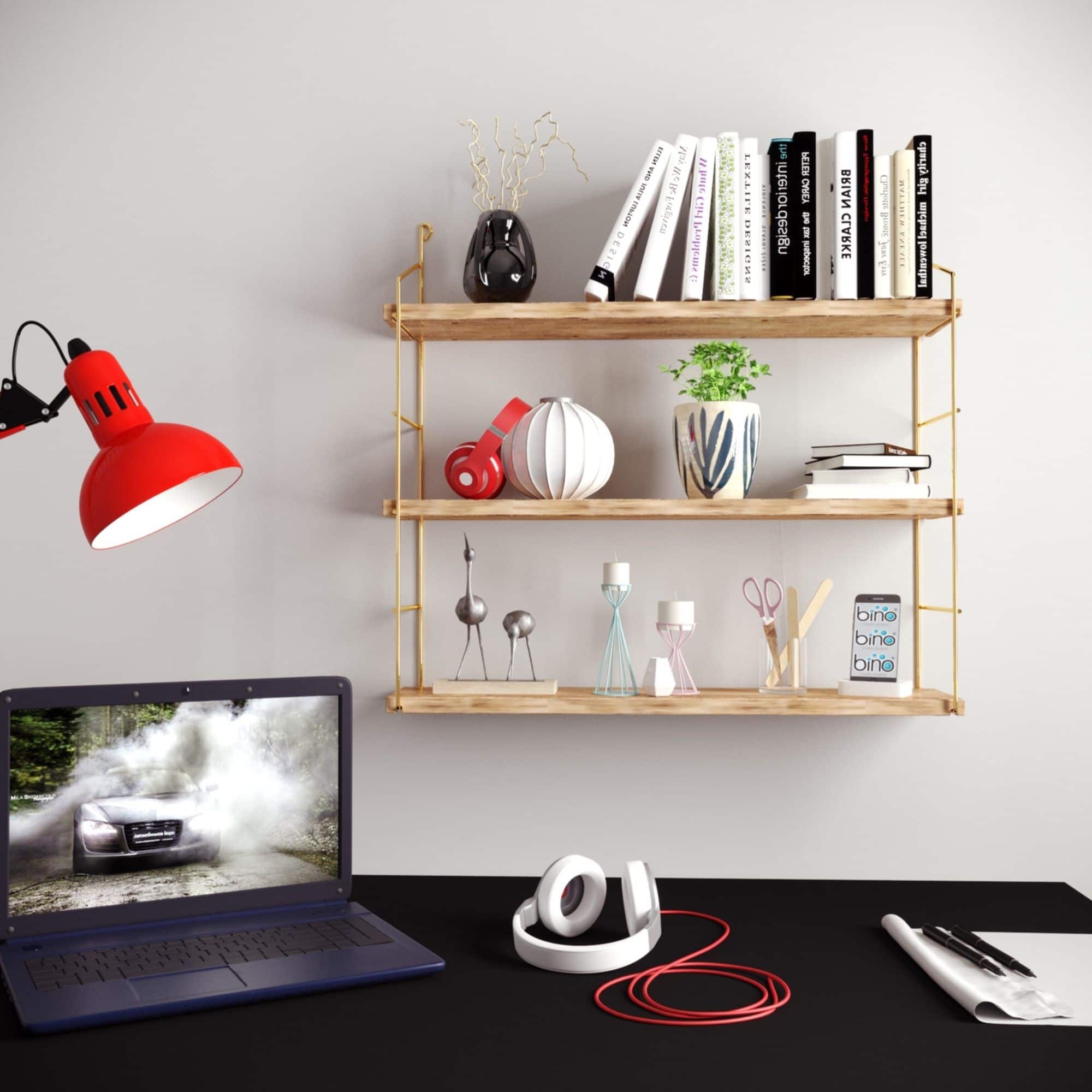 Duvar - gold - Wandregal