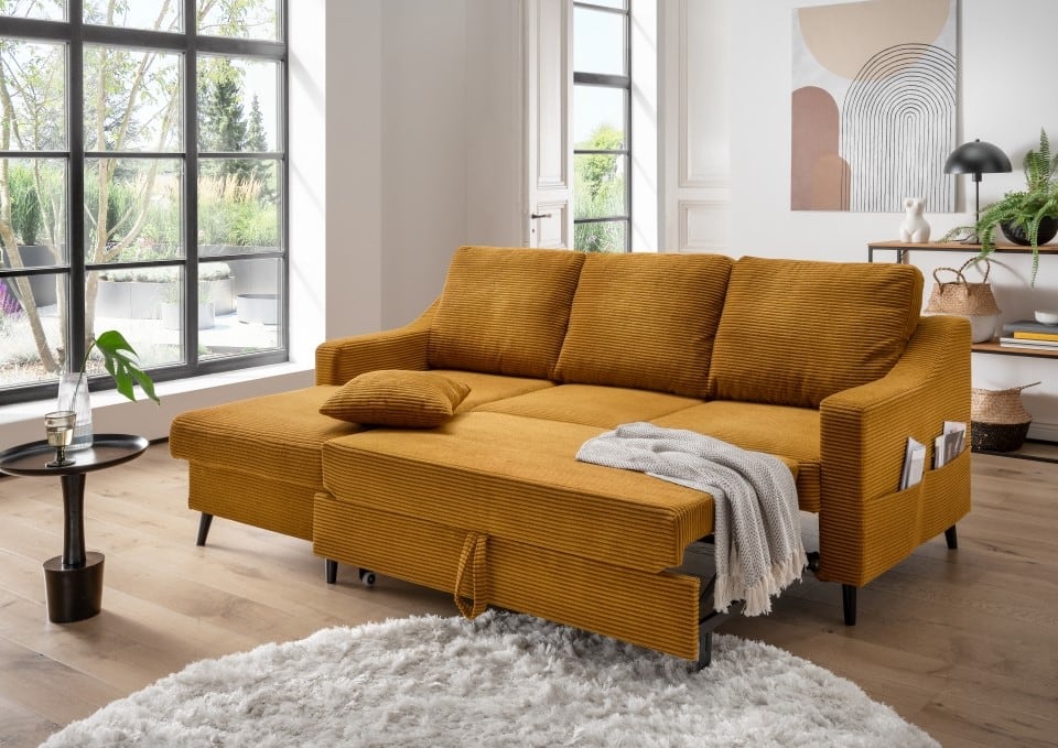 Benformato_Valentina_2F-RECBK_4823_F08-3wisVMPiwEfgMr Benformato Highlight: Elegantes Gold-Sofa Valentina mit Schlaffunktion