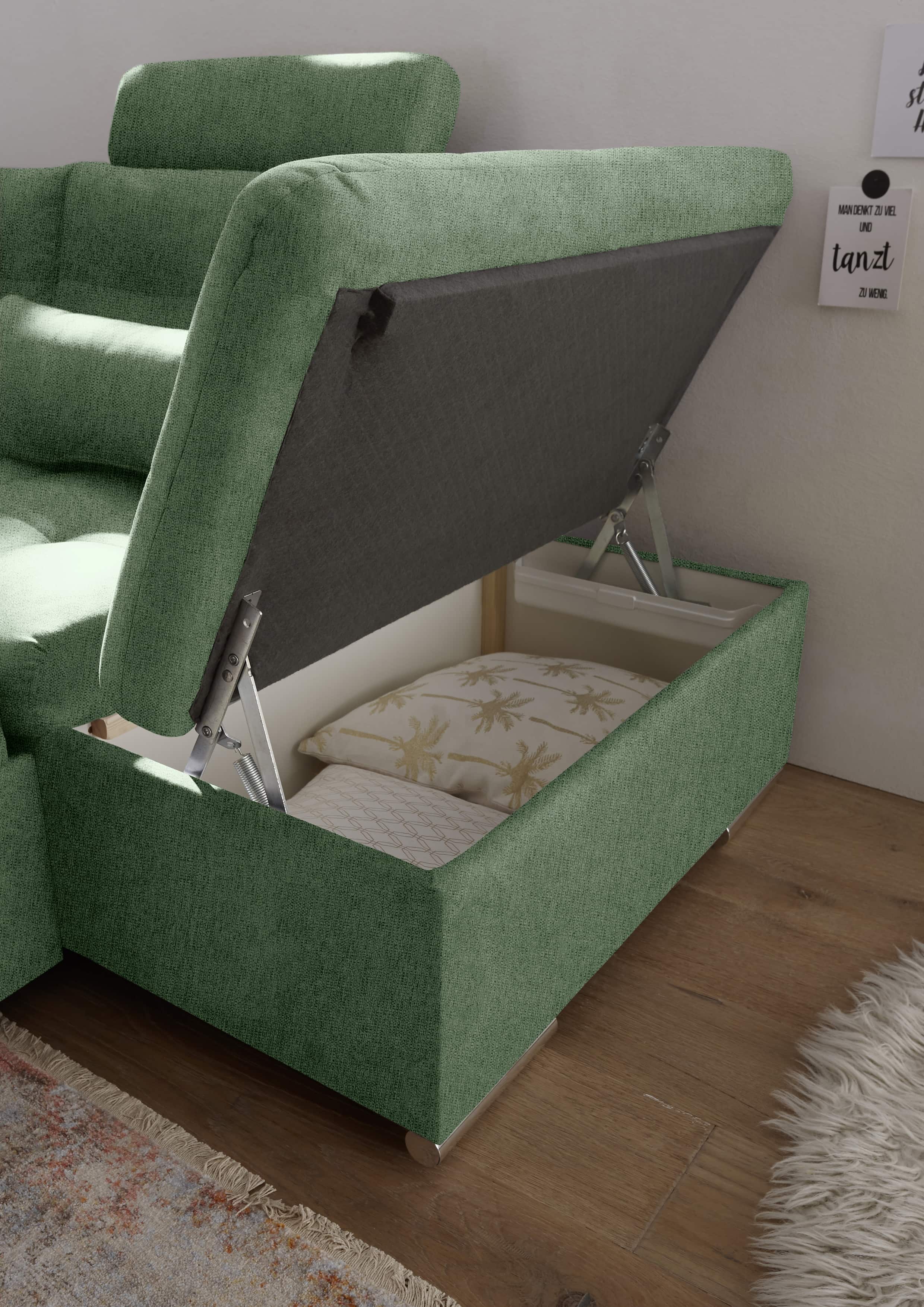 Schlafsofa grün - Medan XXL Schlafsofa grün - Medan XXL