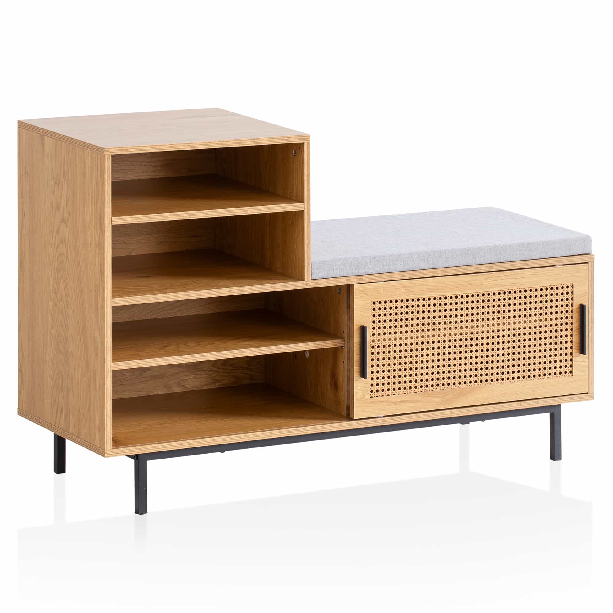 Schuhbank mit Sitzfläche 120x75 Schuhbank mit Sitzfläche 120x75