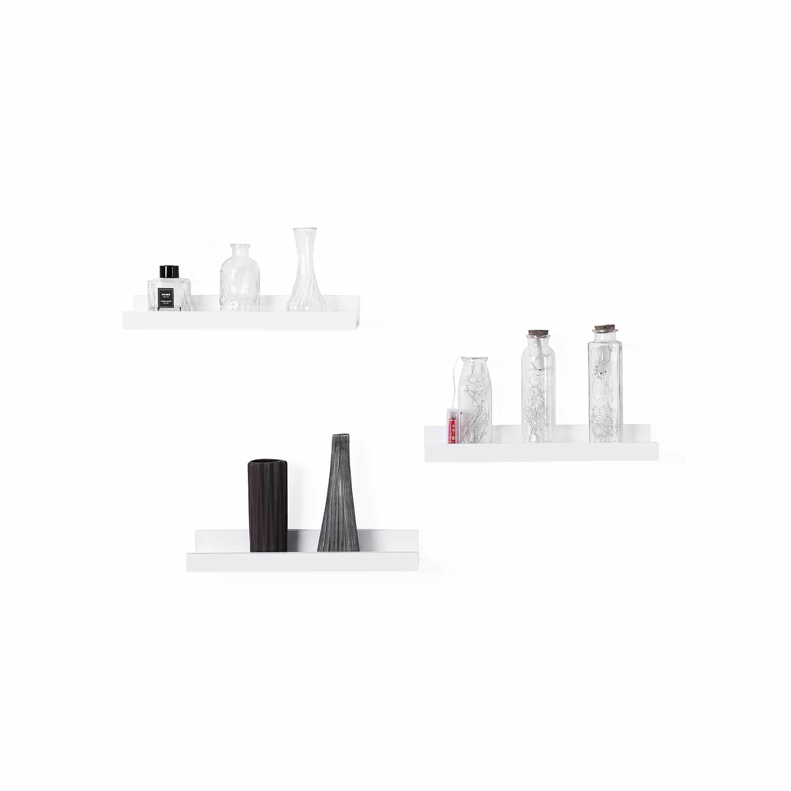 Schwebende Regalböden 3er Set-LWS38WT Schwebende Regalböden 3er Set-LWS38WT