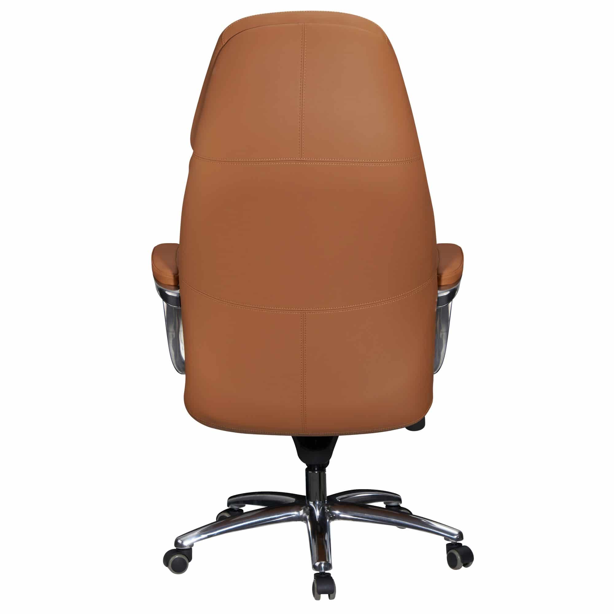 59471-Amstlye-Buerostuhl-Leder-Caramel-SPM1-436-SPM1-436_8 Designer Bürostuhl Bezug Echtleder Caramel Schreibtischstuhl bis 120 kg
