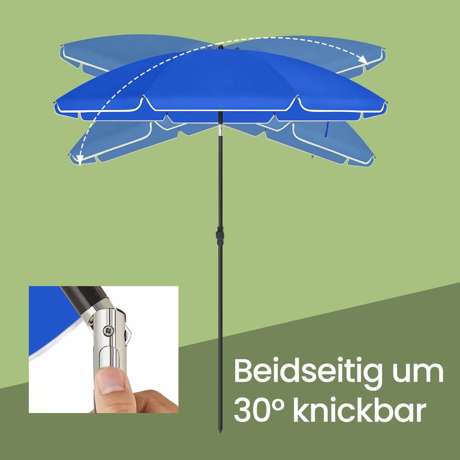 Sonnenschirm 160 cm, Sonnenschutz, UPF 50+ Sonnenschirm 160 cm, Sonnenschutz, UPF 50+