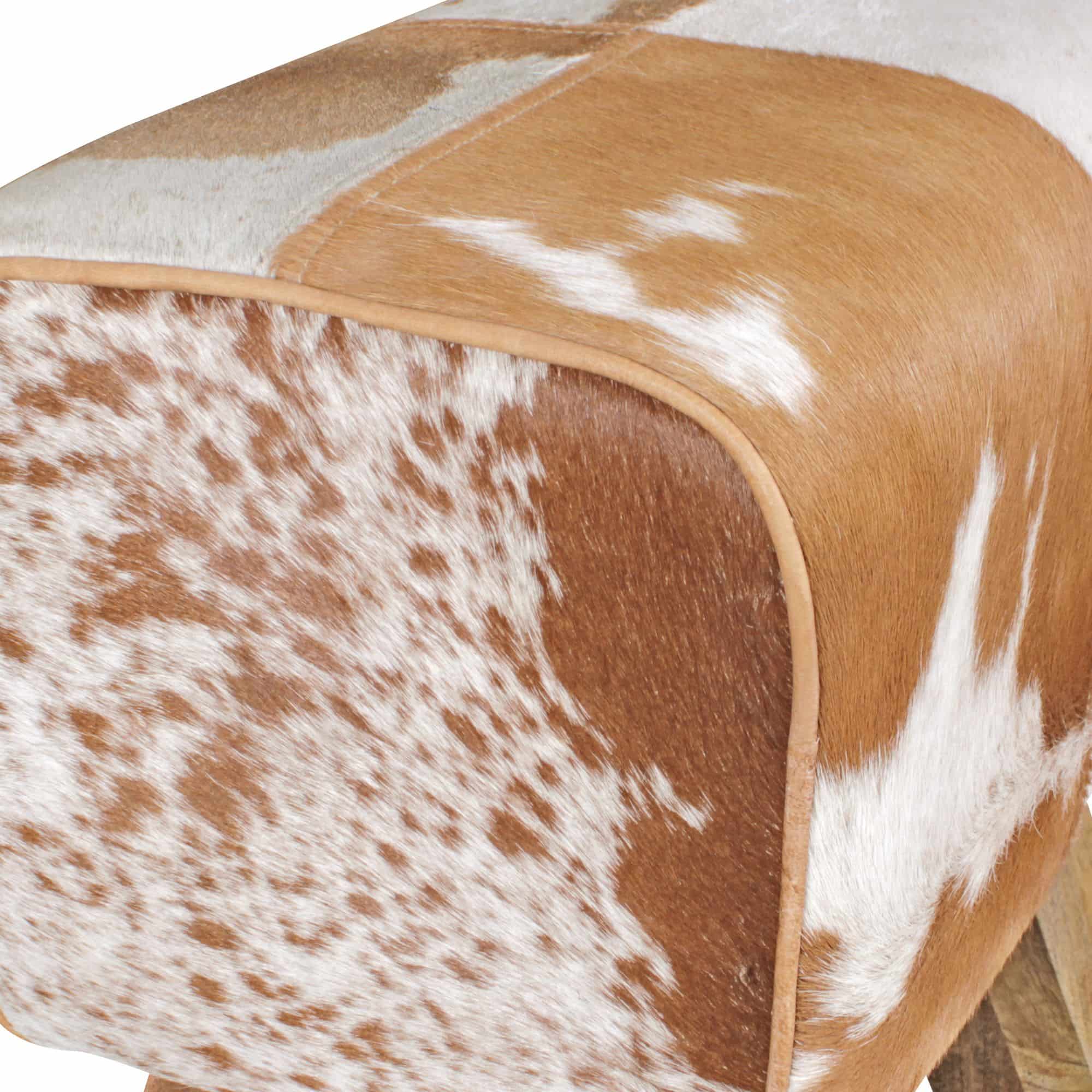 43734-WOHNLING-Design-Turnbock-Sitzhocker-Ziegenf_3 Komfortabel und Stilvoll: Der einzigartige Sitzhocker aus Haarleder und Mango-Holz
