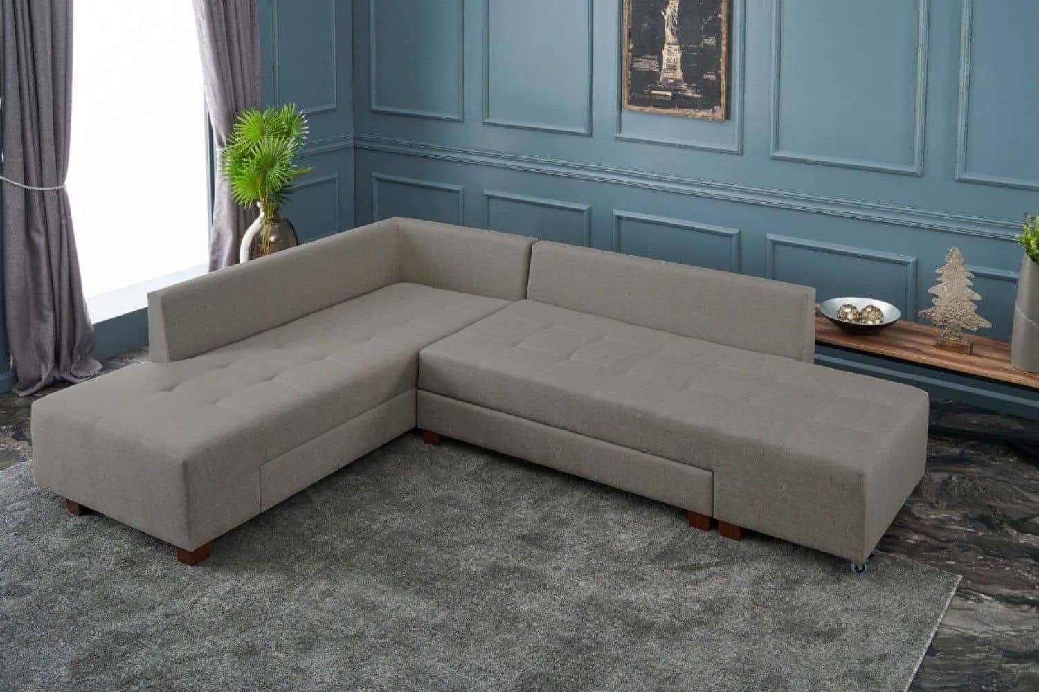Manama Ecksofa mit praktischer Schlaffunktion Manama Ecksofa mit praktischer Schlaffunktion