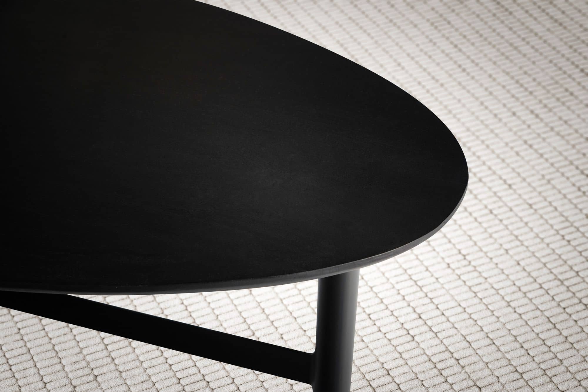 Couchtisch 86x50x37 cm Mango Massivholz / Metall Schwarz Sofatisch Couchtisch 86x50x37 cm Mango Massivholz / Metall Schwarz Sofatisch