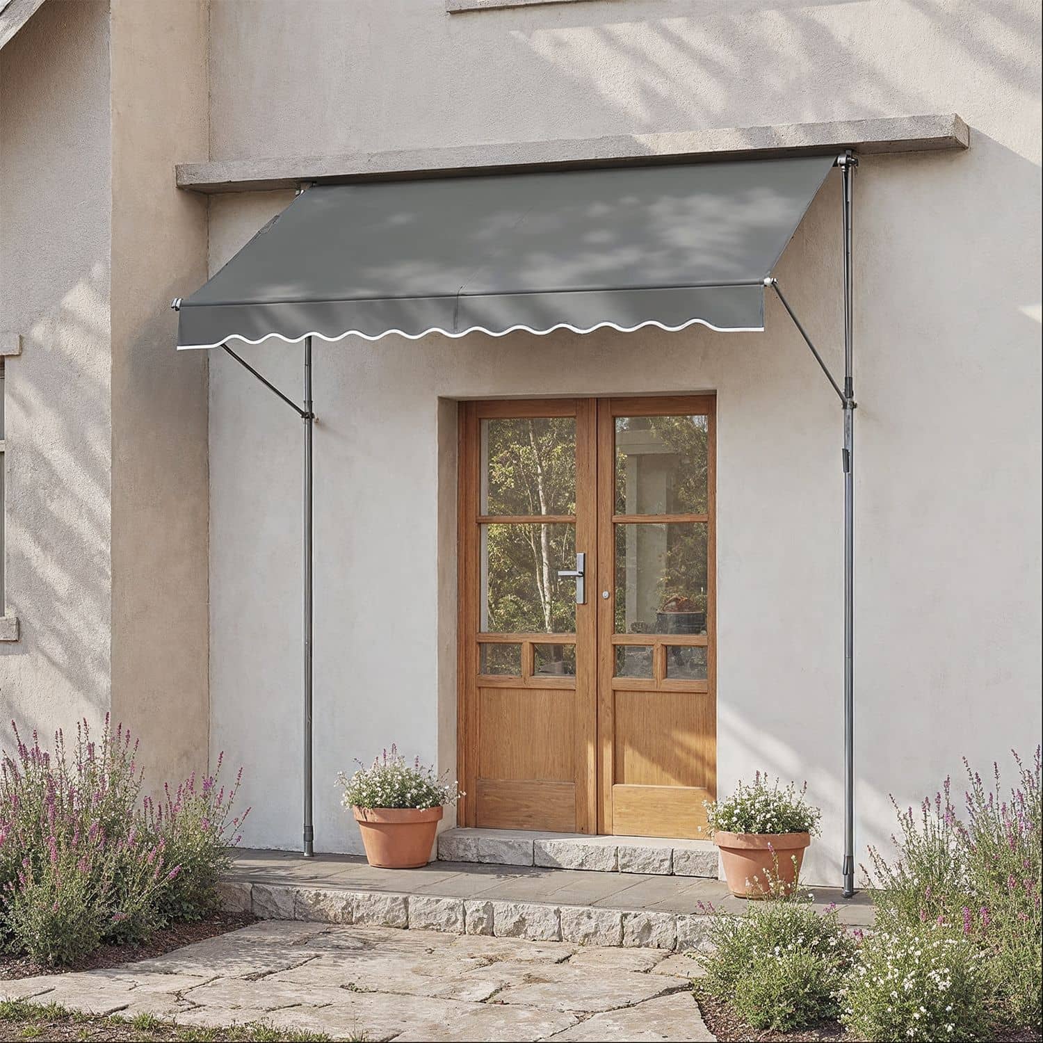 Klemmmarkise, Balkonmarkise, höhenverstellbar Klemmmarkise, Balkonmarkise, höhenverstellbar