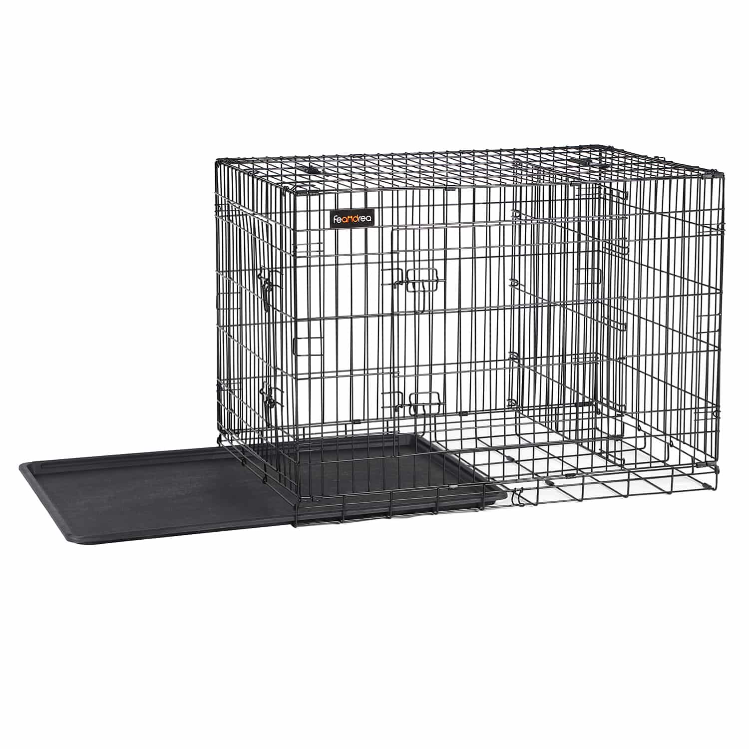 Hundekäfig mit 2 Türen-B34PPD48BK Hundekäfig mit 2 Türen-B34PPD48BK