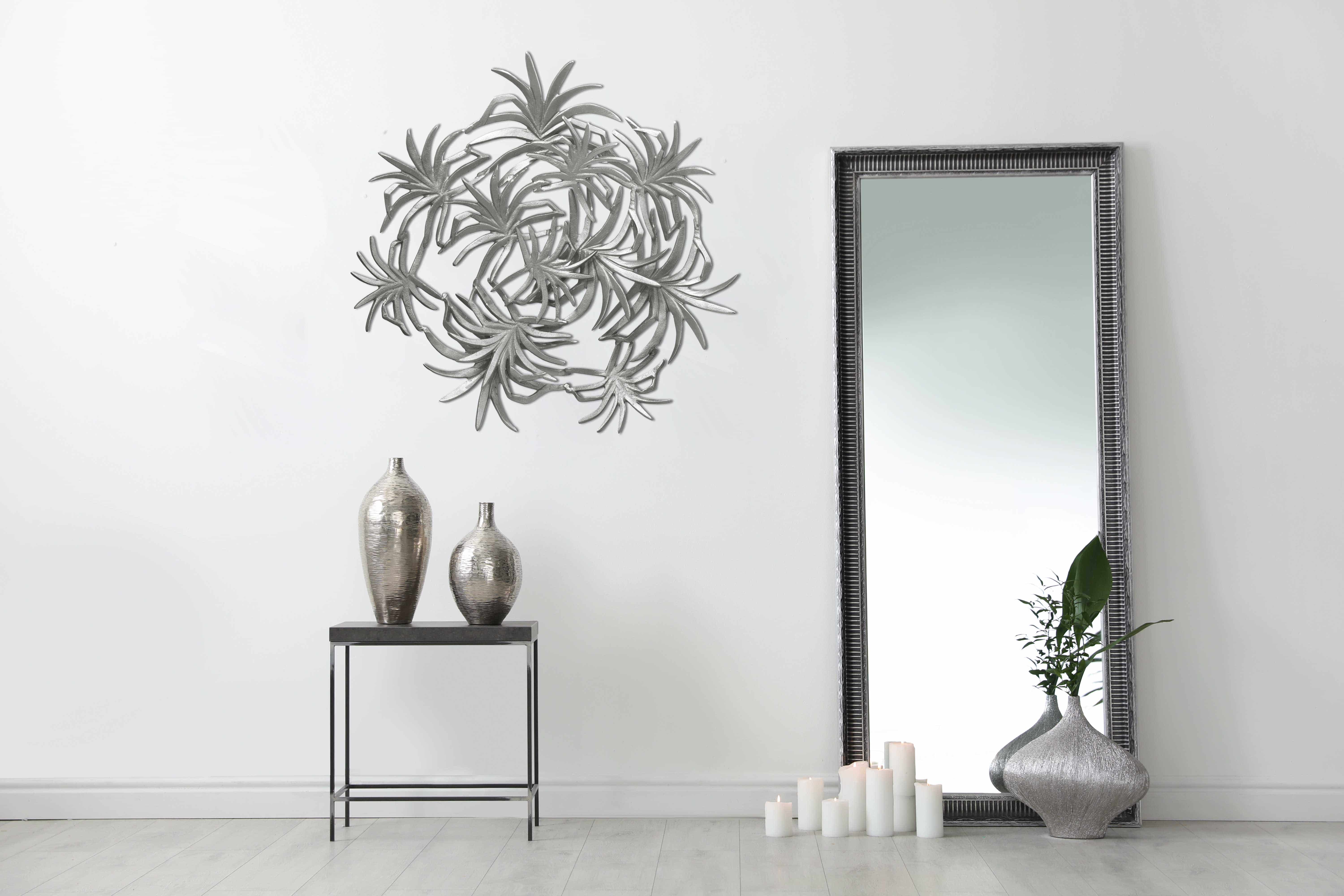 Wanddeko Domizil 425 Silber