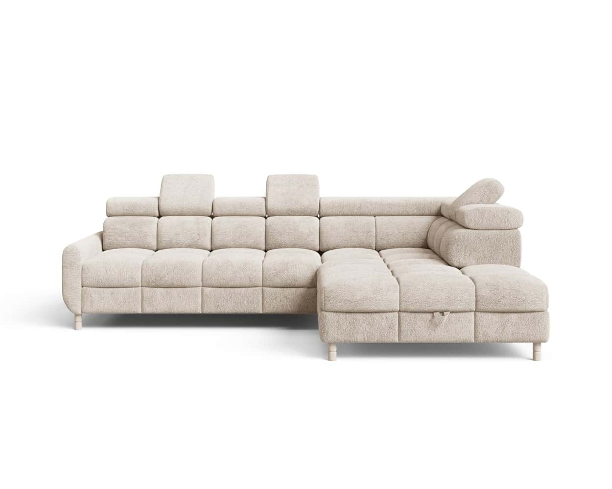 Sofa Bun Ecksofa mit Schlaffunktion | verschiedene Farben wählbar