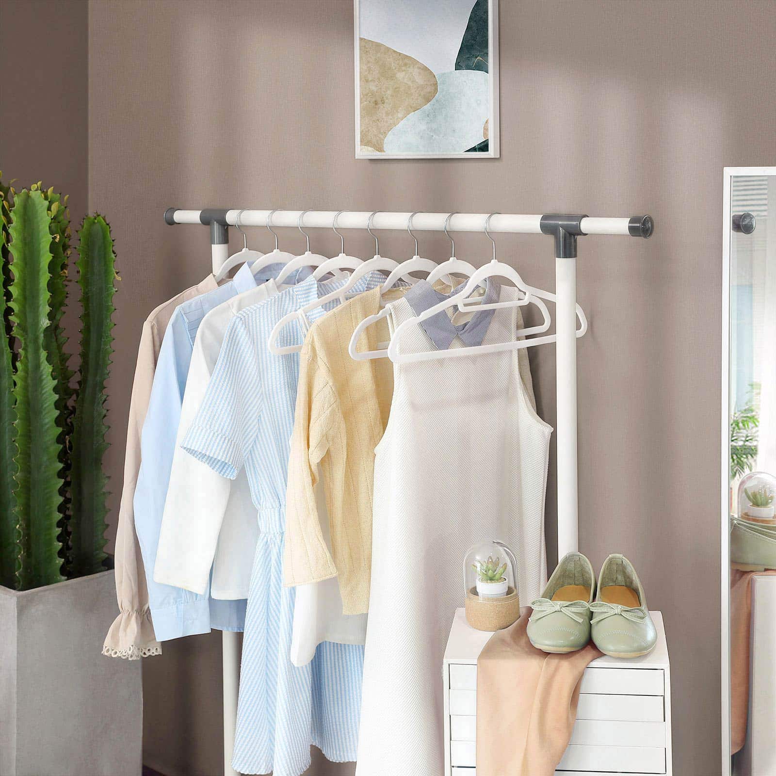 Kleiderbügel weiß-B34CRF020W02 Kleiderbügel weiß-B34CRF020W02