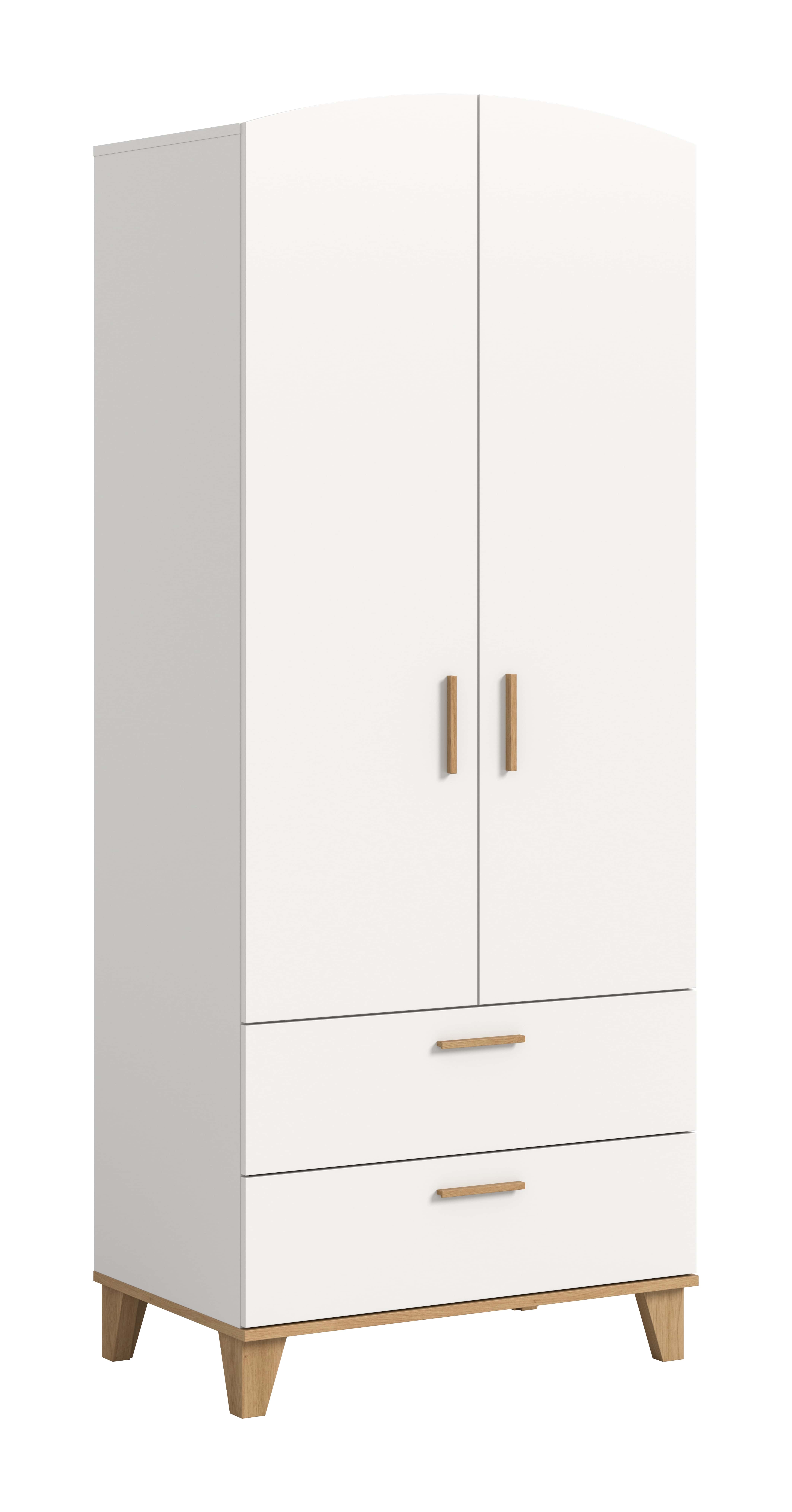 Stella Kleiderschrank 2-türig Stella Kleiderschrank 2-türig
