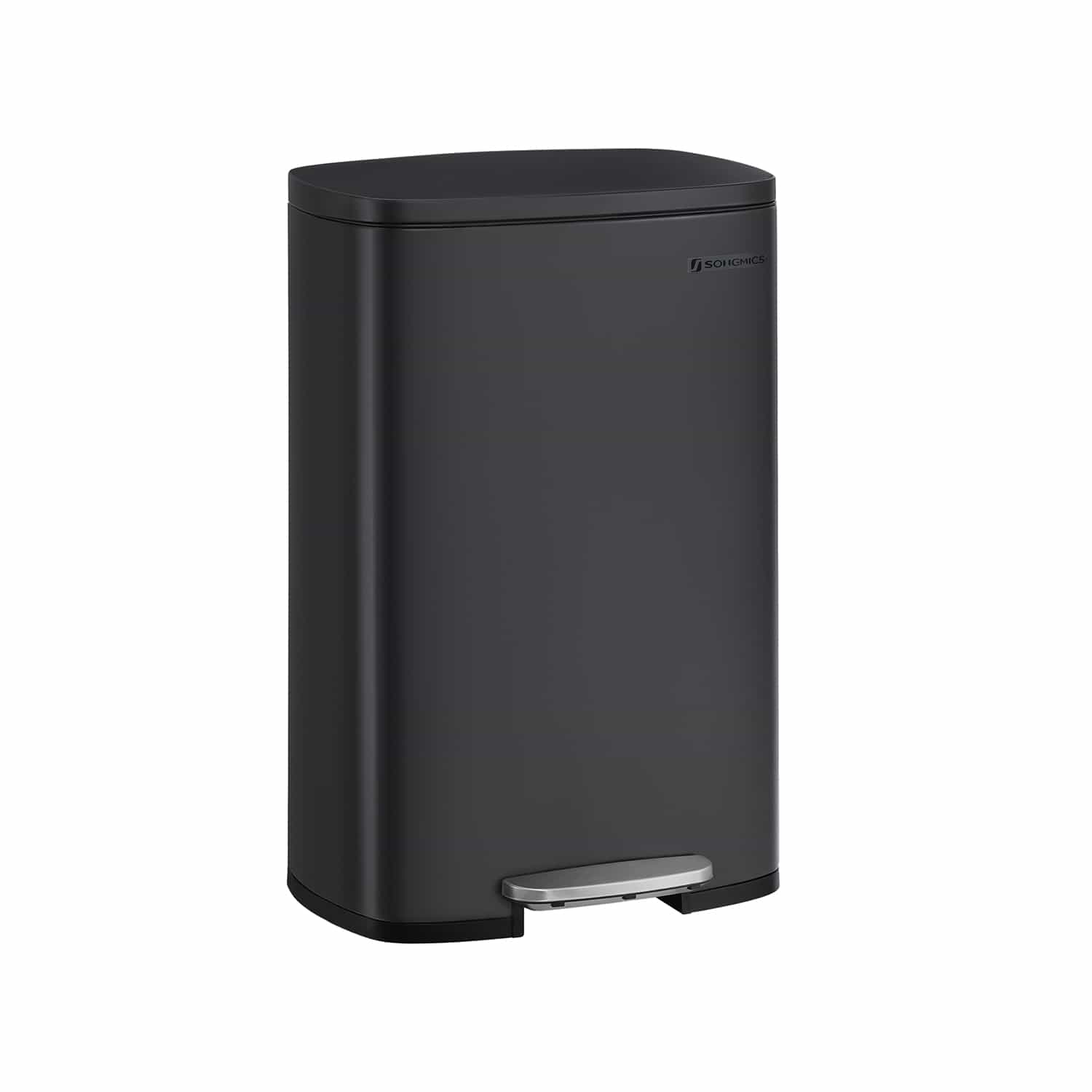 Mülleimer Küche Fußpedal Stahl schwarz-B34LTB050B02 Mülleimer Küche Fußpedal Stahl schwarz-B34LTB050B02