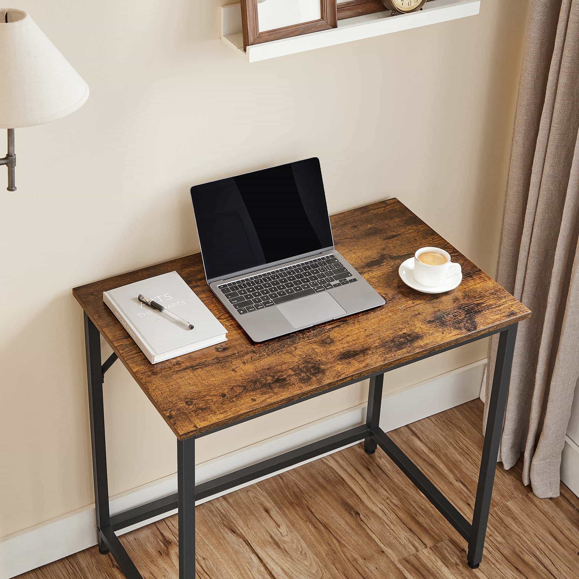 LWD038B01-3 Schmaler Bürotisch im Industrie-Design