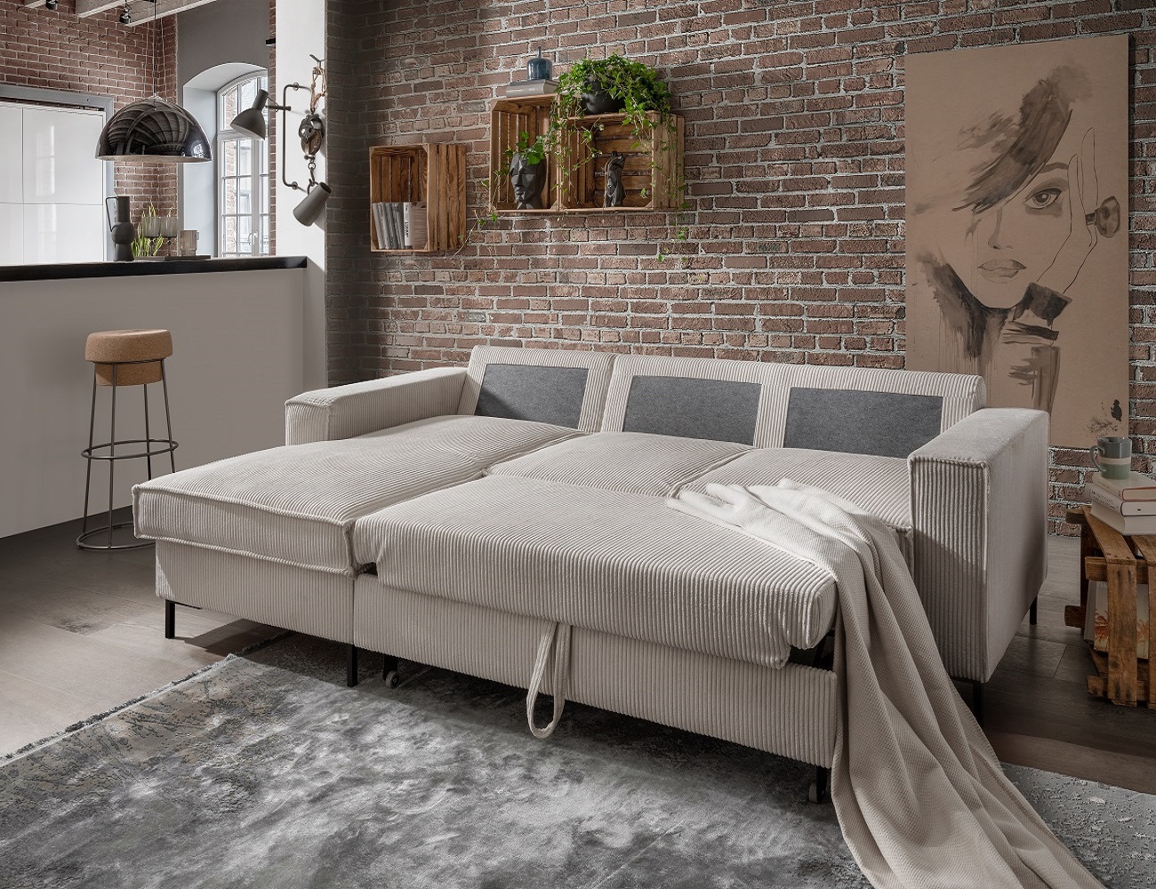 Ecksofa Rom – Die Wohlfühloase mit Schlaffunktion