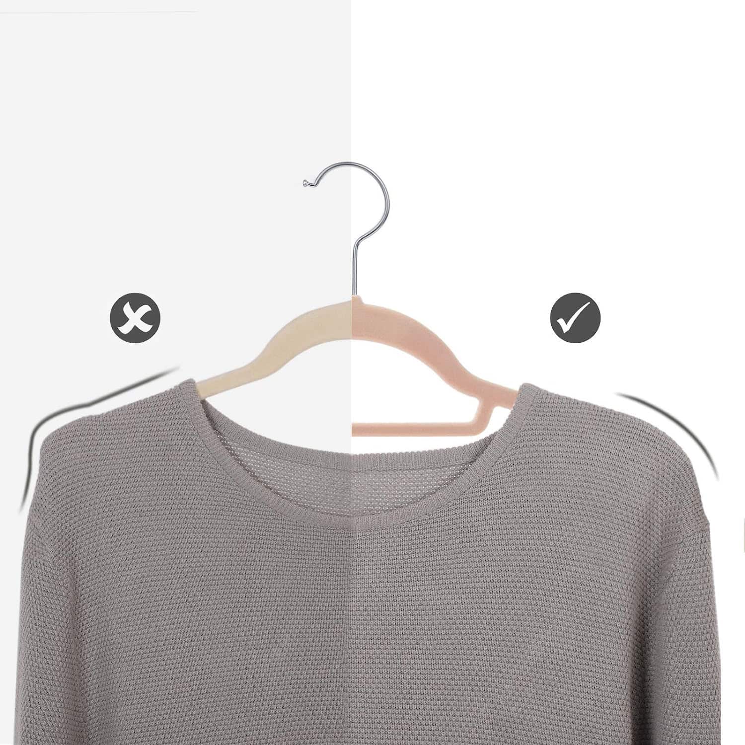 Kleiderbügel Hellrosa-CRF50PK Kleiderbügel Hellrosa-CRF50PK