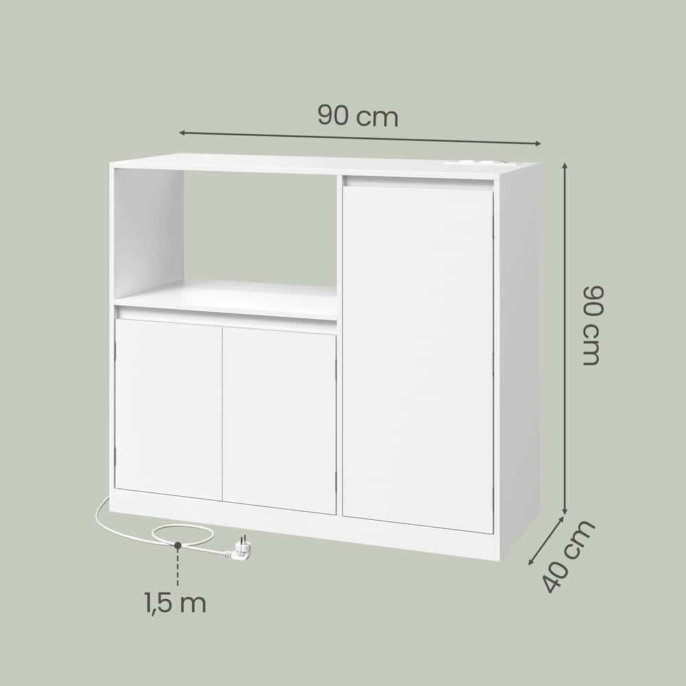 Mehrzweckschrank, Küchenregal, mit Türen Mehrzweckschrank, Küchenregal, mit Türen