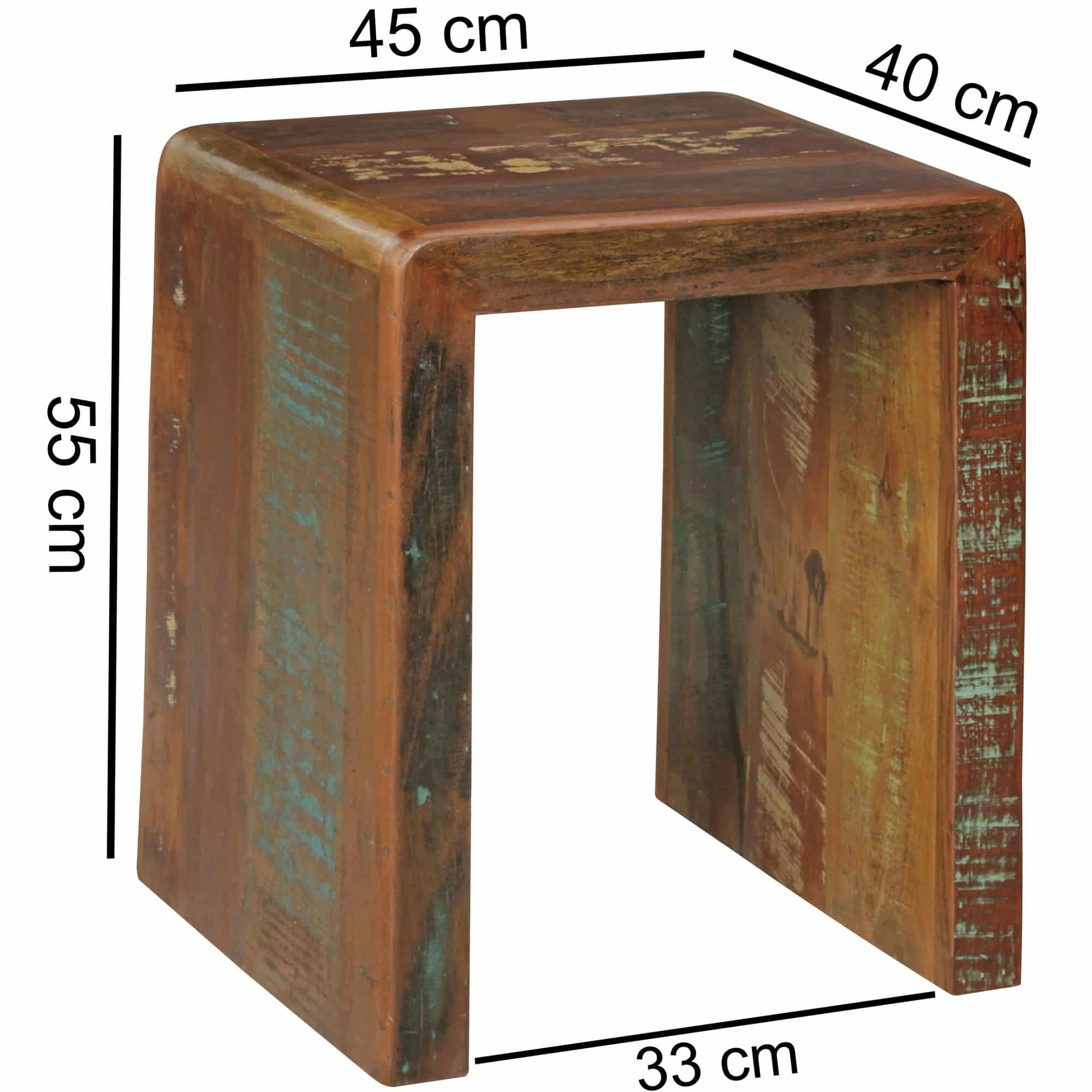 Beistelltisch Kalkutta 45 x 40 x 55 cm Beistelltisch Kalkutta 45 x 40 x 55 cm