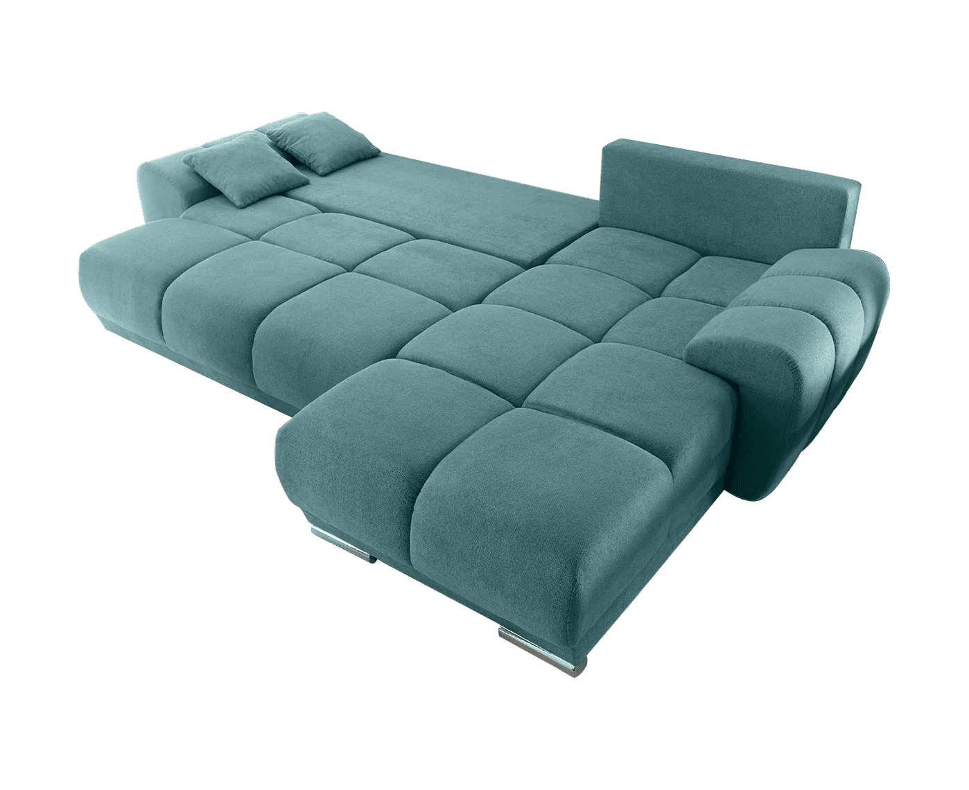 Ed Exciting Design Sofa Anton mit Schlaffunktion & Bettkasten in verschiedenen Farben erhältlich Luxus-Webstoff Flachgewebe beidseitig montierbar Ed Exciting Design Sofa Anton mit Schlaffunktion & Bettkasten in verschiedenen Farben erhältlich Luxus-Webstoff Flachgewebe beidseitig montierbar