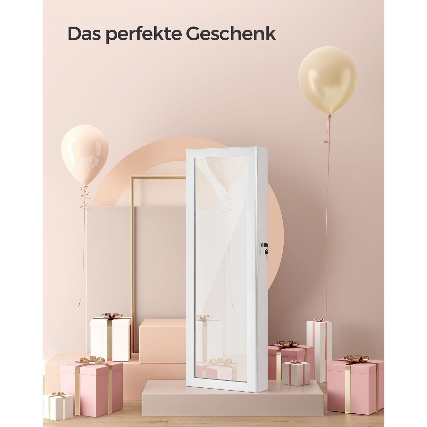 Hängender Schmuckschrank zur Wandmontage-B34JJC093W01 Hängender Schmuckschrank zur Wandmontage-B34JJC093W01