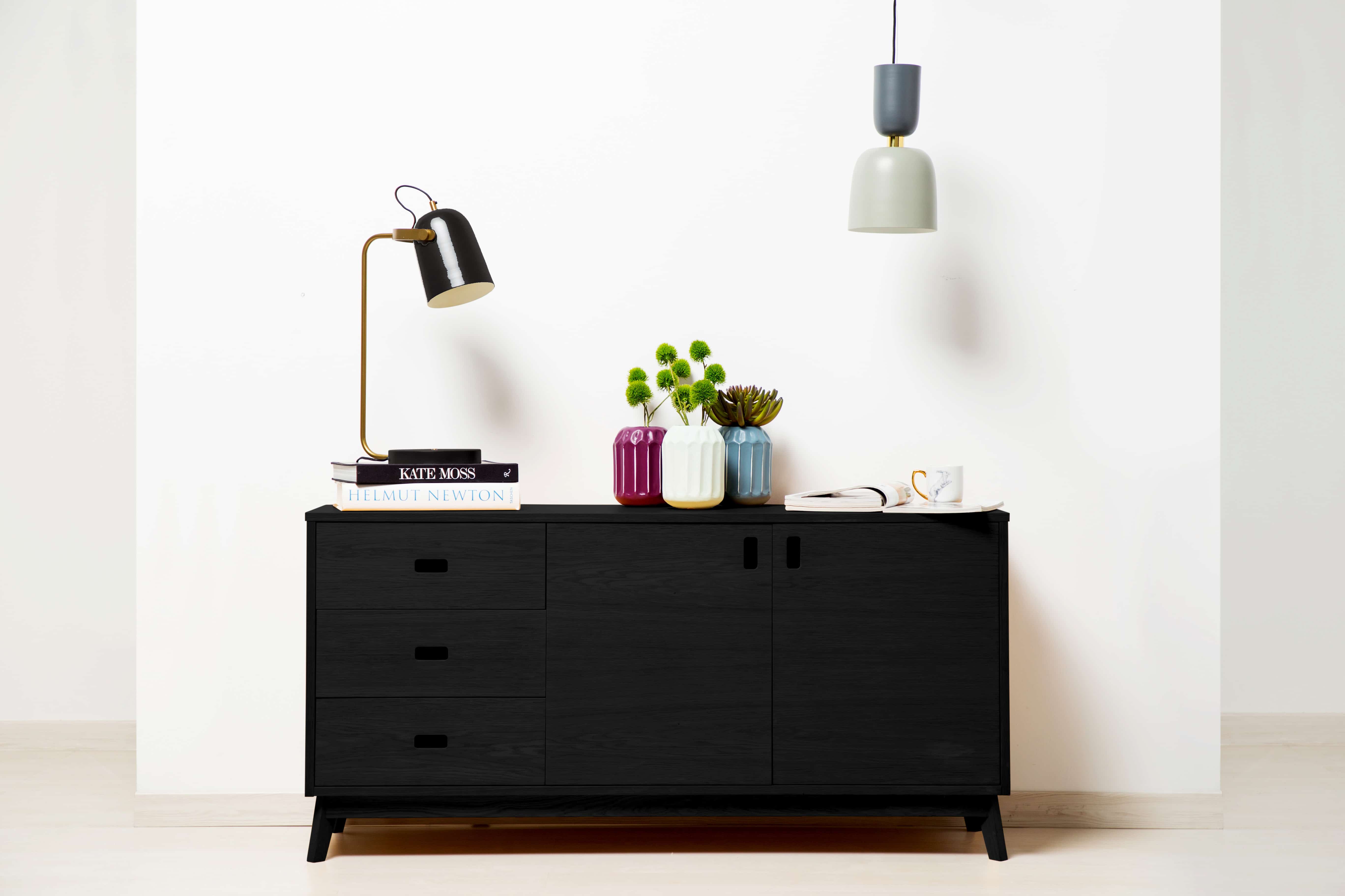 Tischlampe Caroline 387 Schwarz Tischlampe Caroline 387 Schwarz