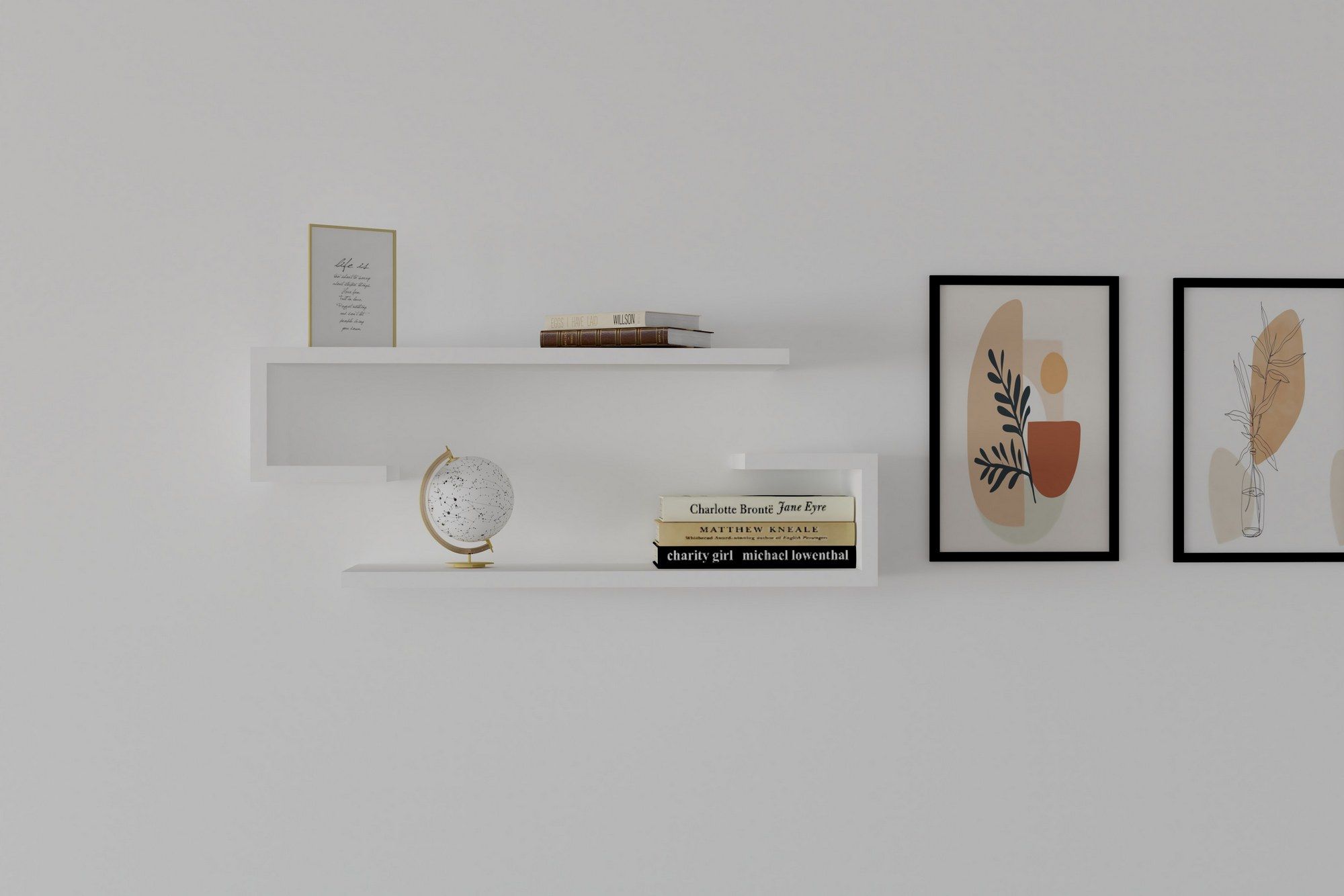 Eldo - weiß - Wandregal Eldo - weiß - Wandregal